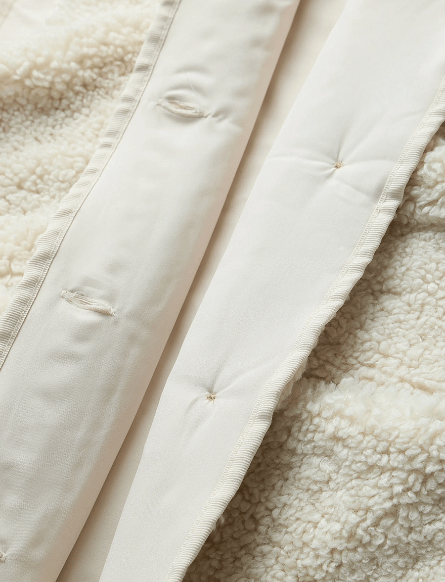 Levi's® - REMA SHERPA VEST WHITE SWAN SH - fleece- og teddyveste - neutrals - 2