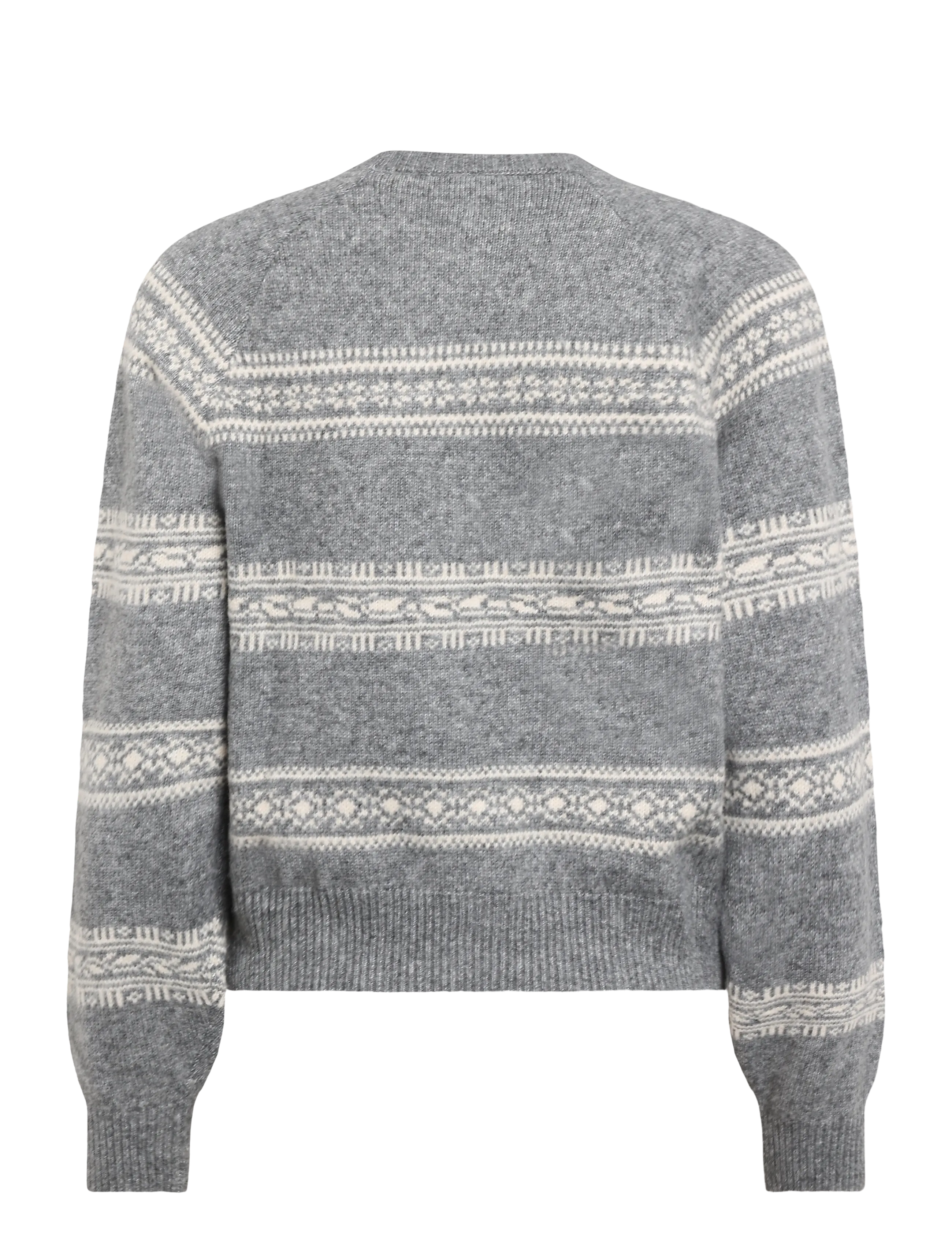 Levi's® - JOLIE FAIRISLE CREWNECK SWEATE - greys - 1