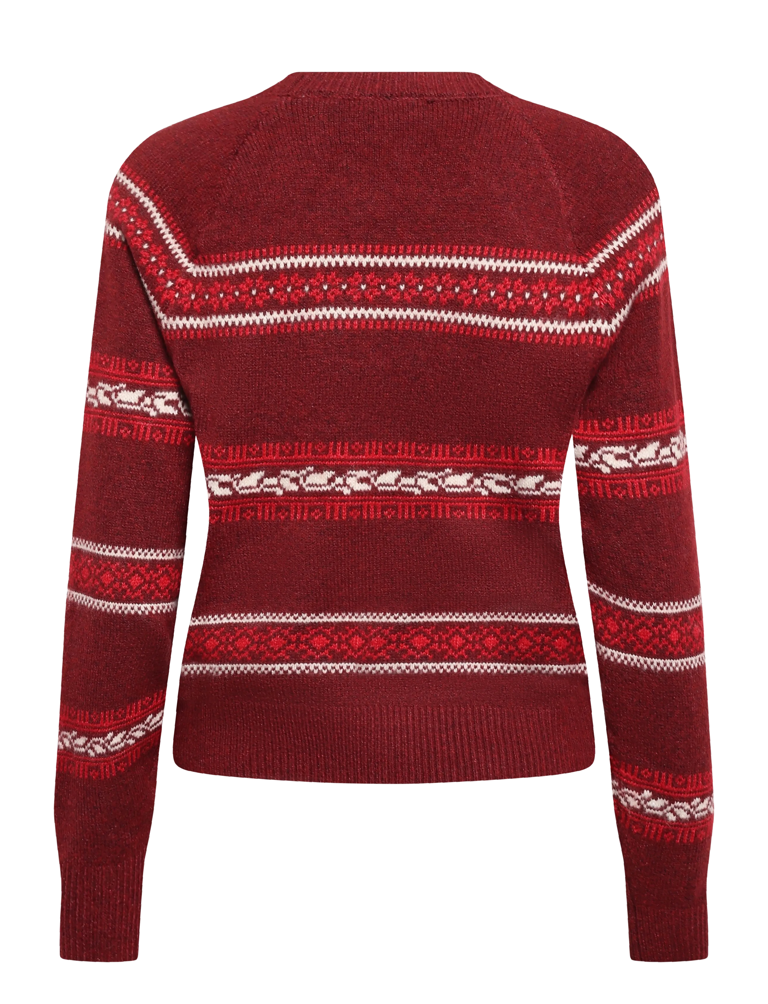 Levi's® - JOLIE FAIRISLE CREWNECK SWEATE - reds - 1