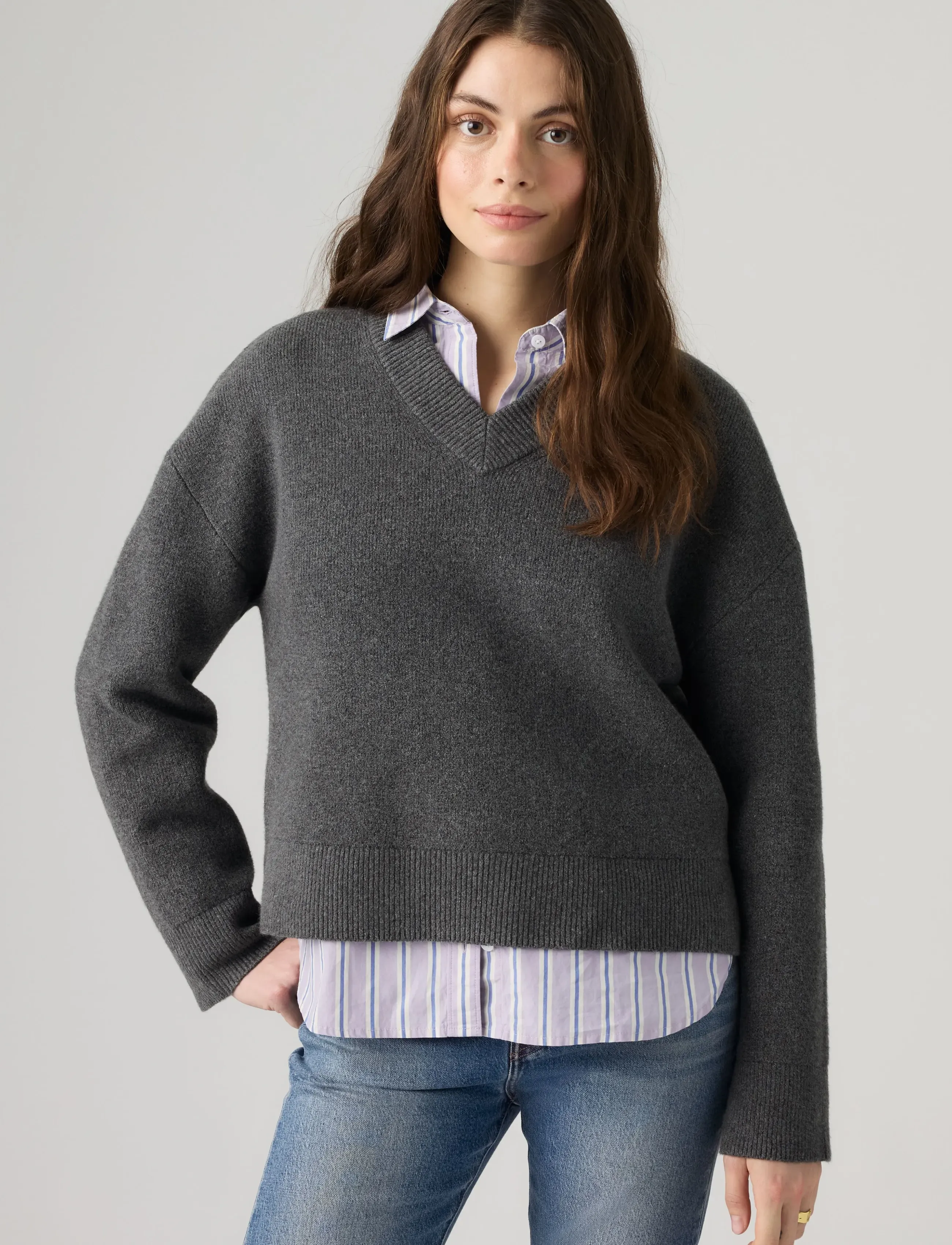 Super Soft Vneck Sweater Milan