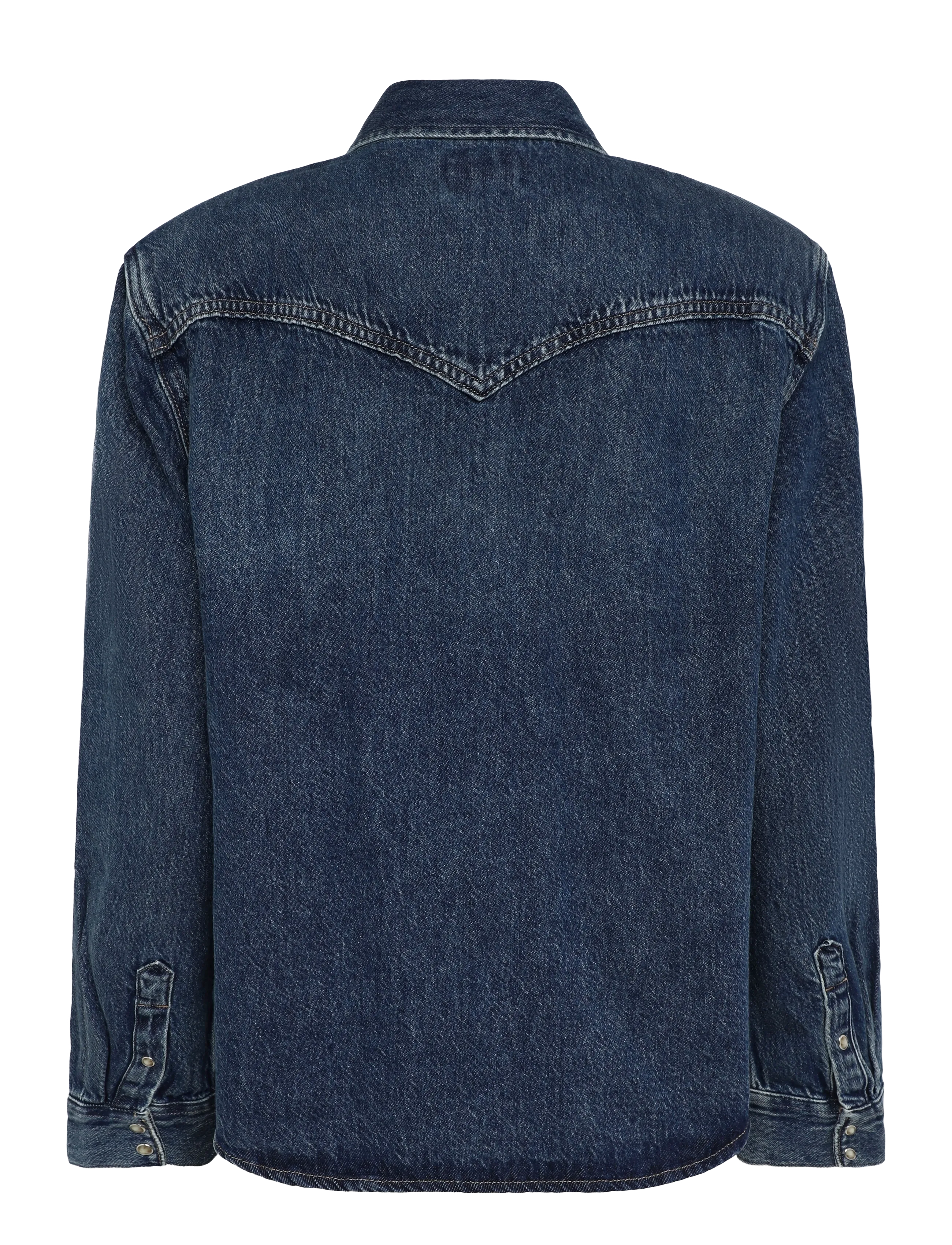 Levi's® - 80S WESTERN SHIRT 80S LEFT CLI - med indigo - flat finish - 1