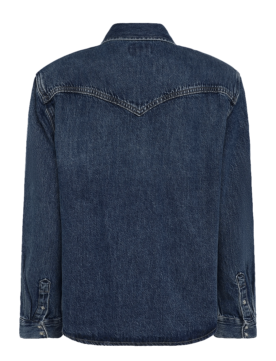 Levi's® - 80S WESTERN SHIRT 80S LEFT CLI - jeansskjortor - med indigo - flat finish - 1