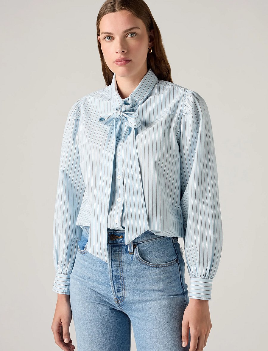 Levi's® - JUDICE WESTERN SHIRT SHERMAN S - långärmade skjortor - blues - 0