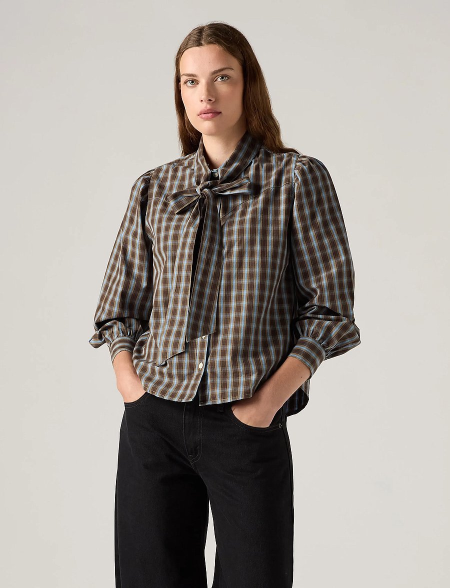 Levi's® - JUDICE WESTERN SHIRT ADELAIDE - långärmade skjortor - browns - 3