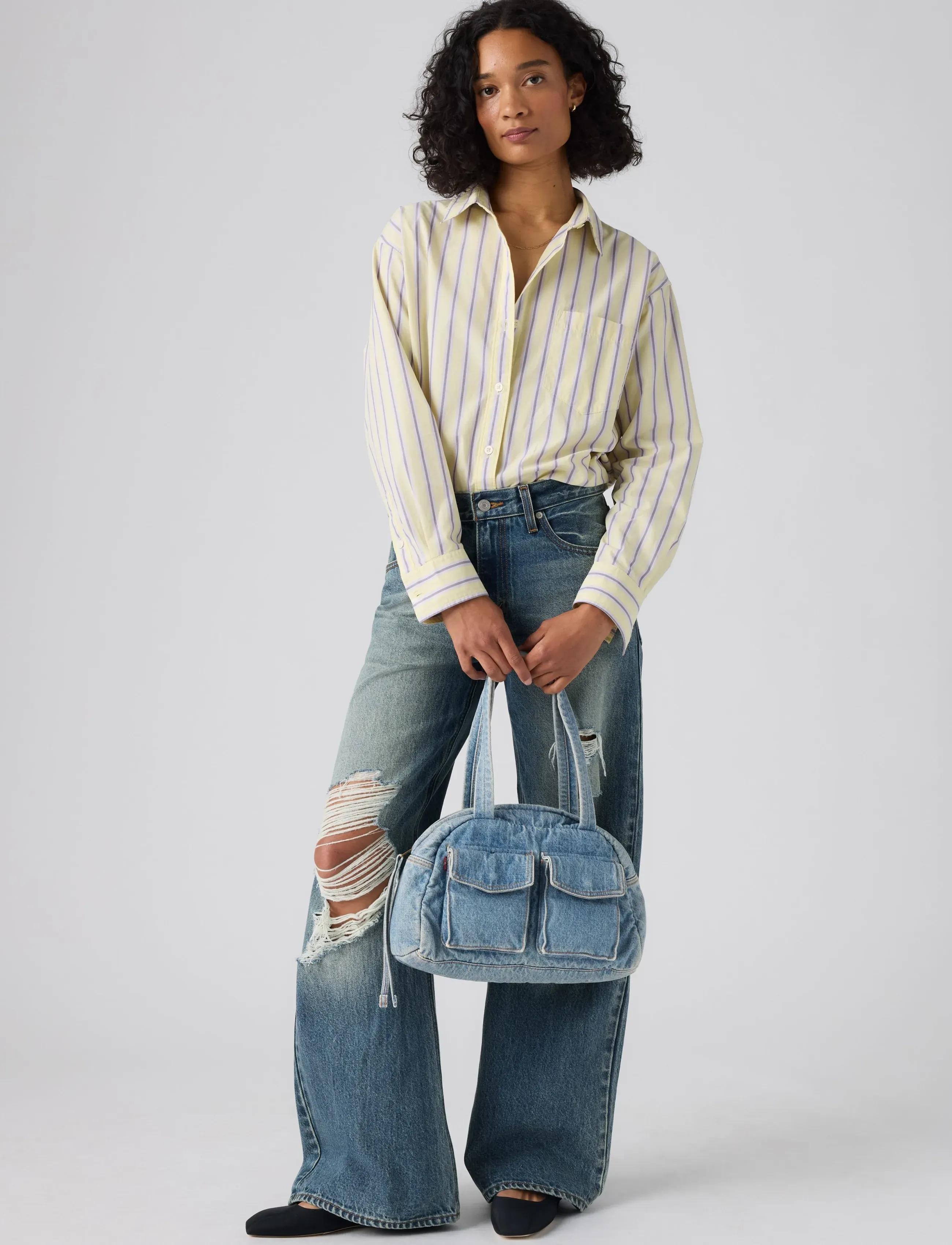 Levi's® - BLAKE THIS LOOKS COOL - særlige begivenheder - med indigo - worn in - 0