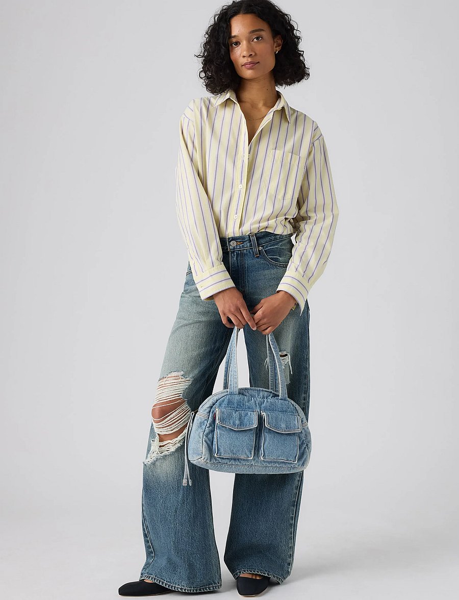 Levi's® - BLAKE THIS LOOKS COOL - særlige begivenheder - med indigo - worn in - 0