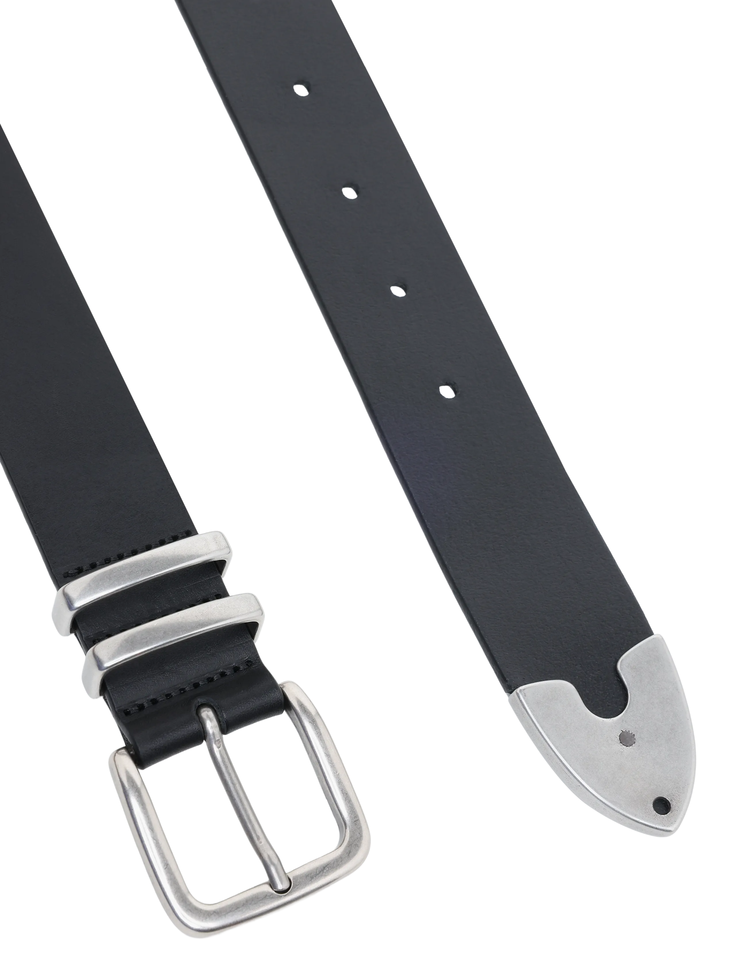 Levi's® - FREYA 3PC BELT CAVIAR - läderskärp - blacks - 1