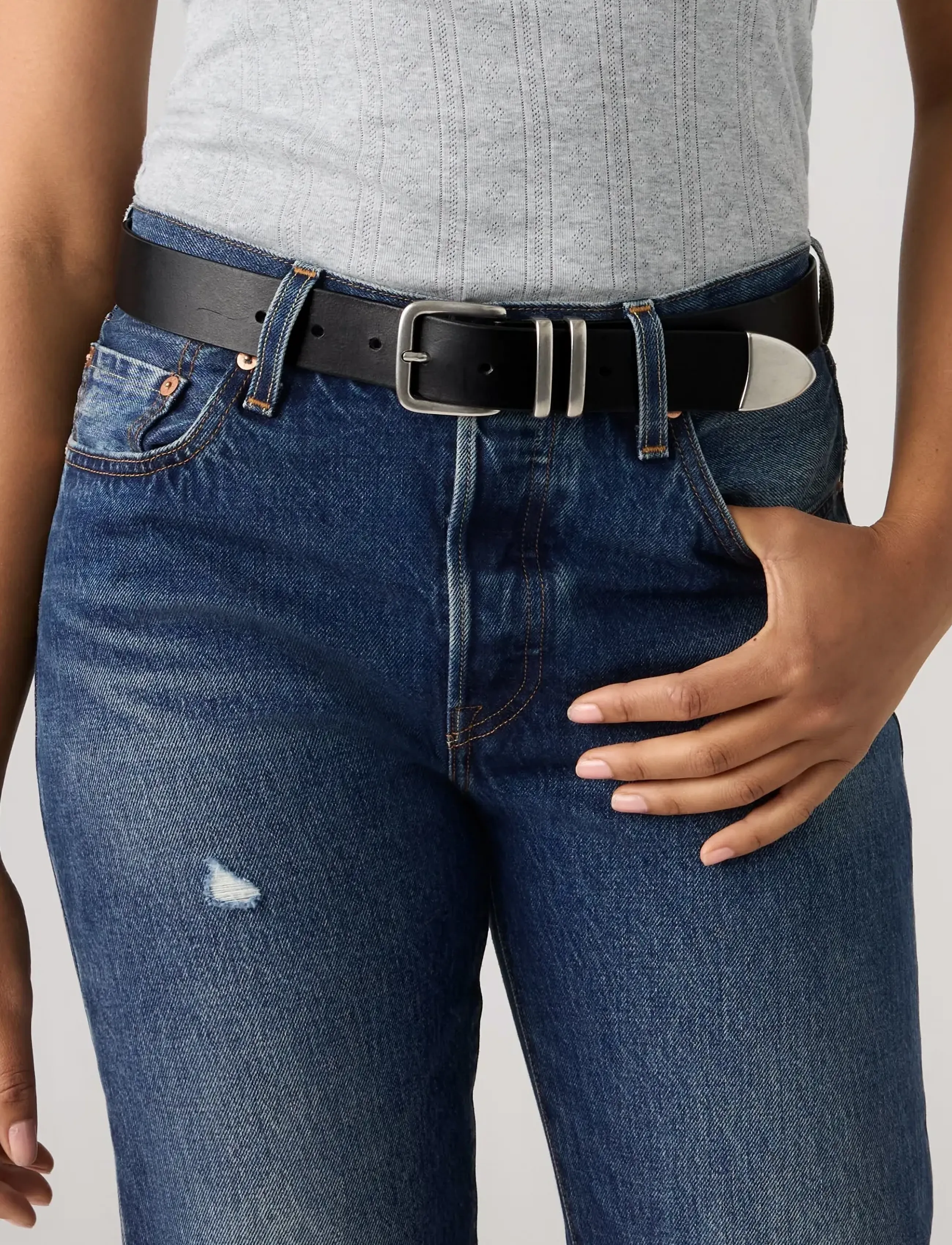 Freya 3Pc Belt Caviar