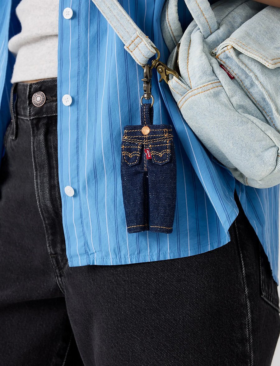 Levi's® - LEVIS MINI 501 CHARM OCEAN IND - võtmehoidjad ja kotiripatsid - dark indigo - flat finish - 0