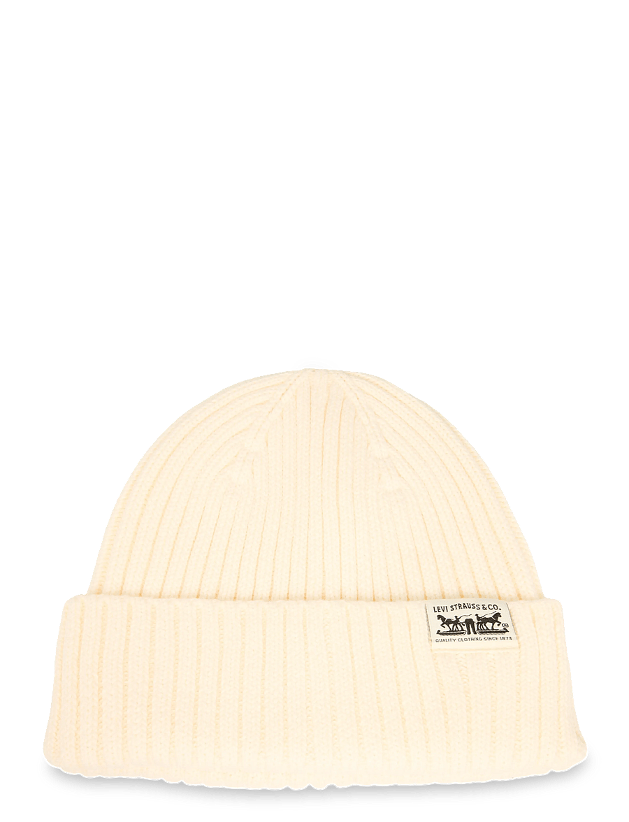 Levi's® - WS SUNSET BEANIE EGRET - mössor - whites - 1