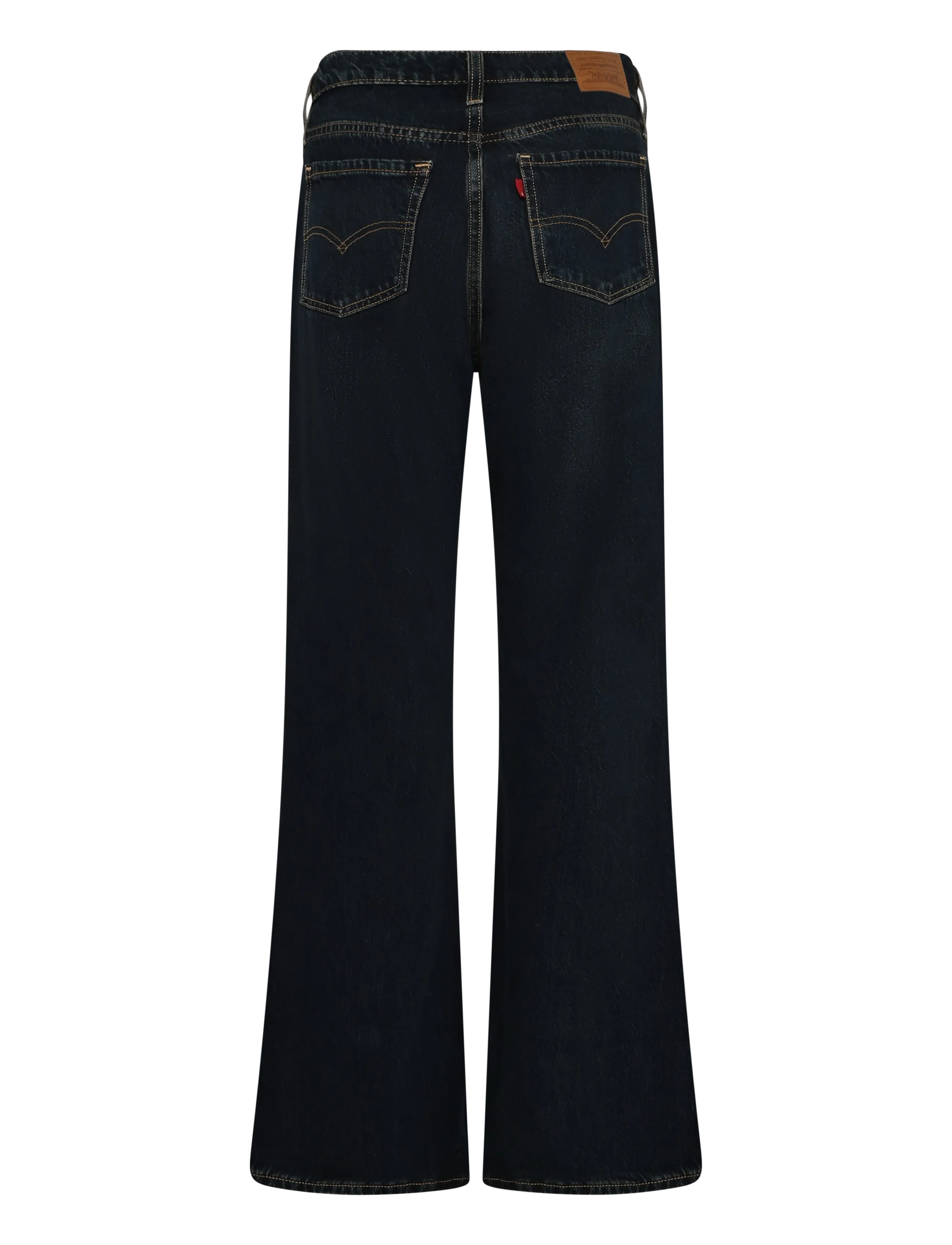 Levi's® - PUDDLE SNAP FLARE HIGH VIBRATI - utsvängda jeans - dark indigo - worn in - 1