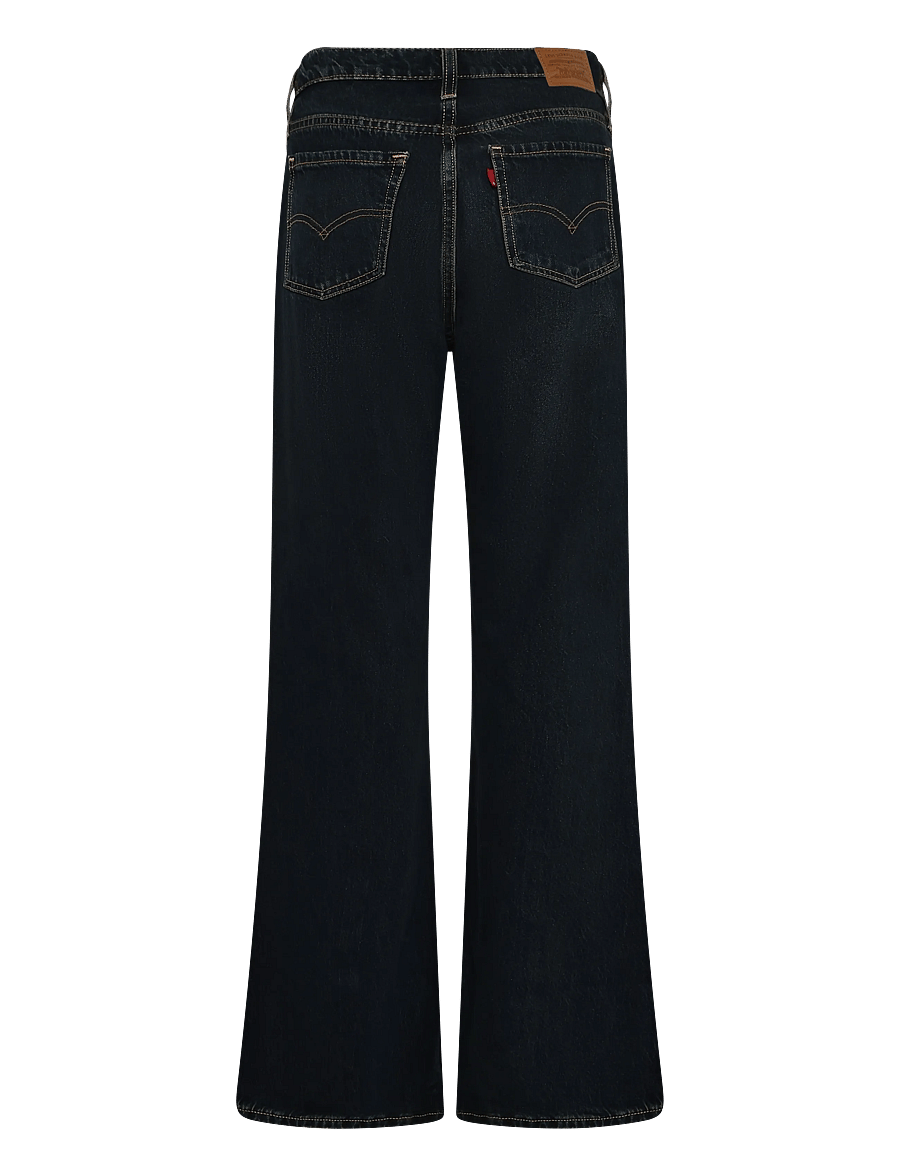 Levi's® - PUDDLE SNAP FLARE HIGH VIBRATI - utsvängda jeans - dark indigo - worn in - 1
