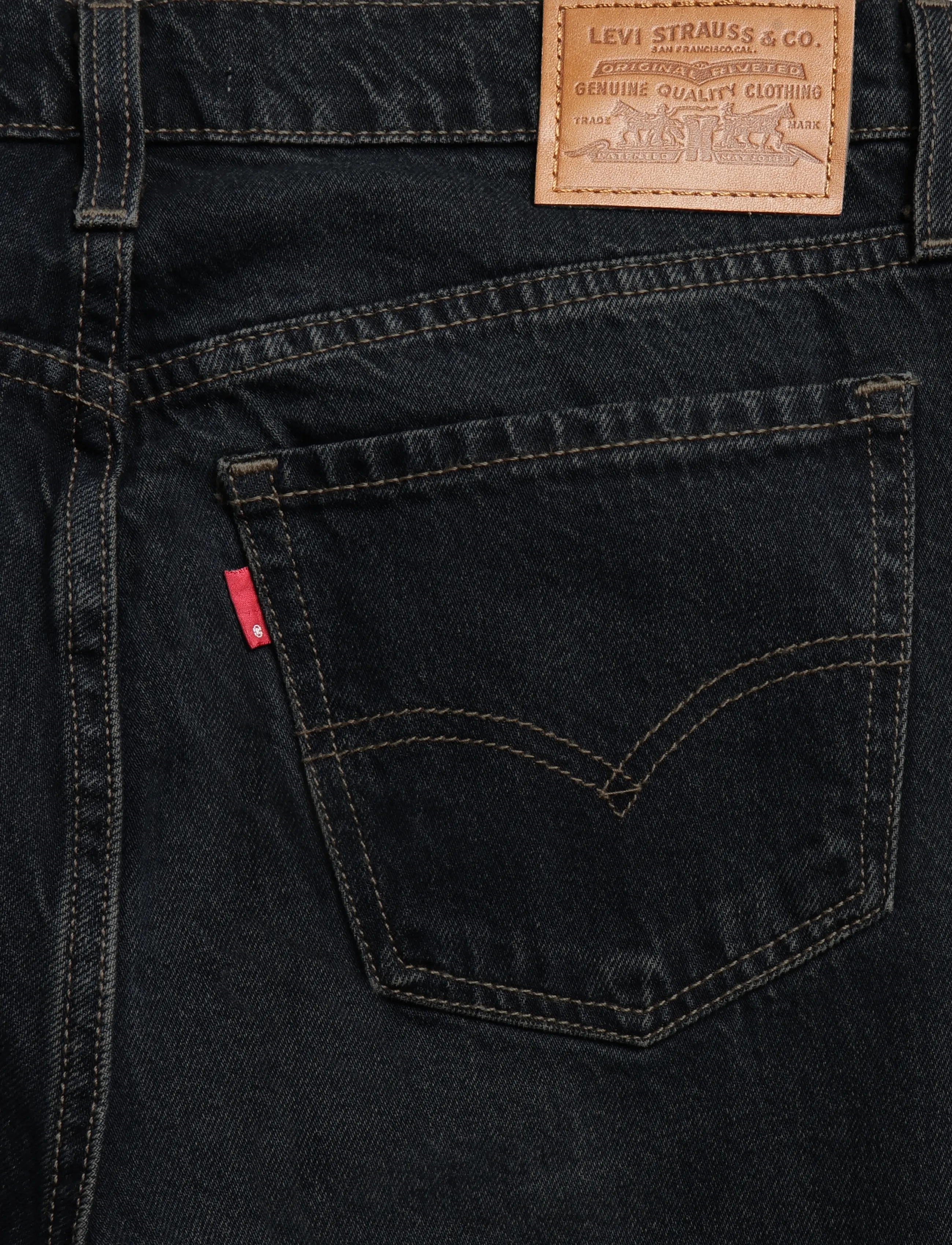 Levi's® - PUDDLE SNAP FLARE HIGH VIBRATI - utsvängda jeans - dark indigo - worn in - 4