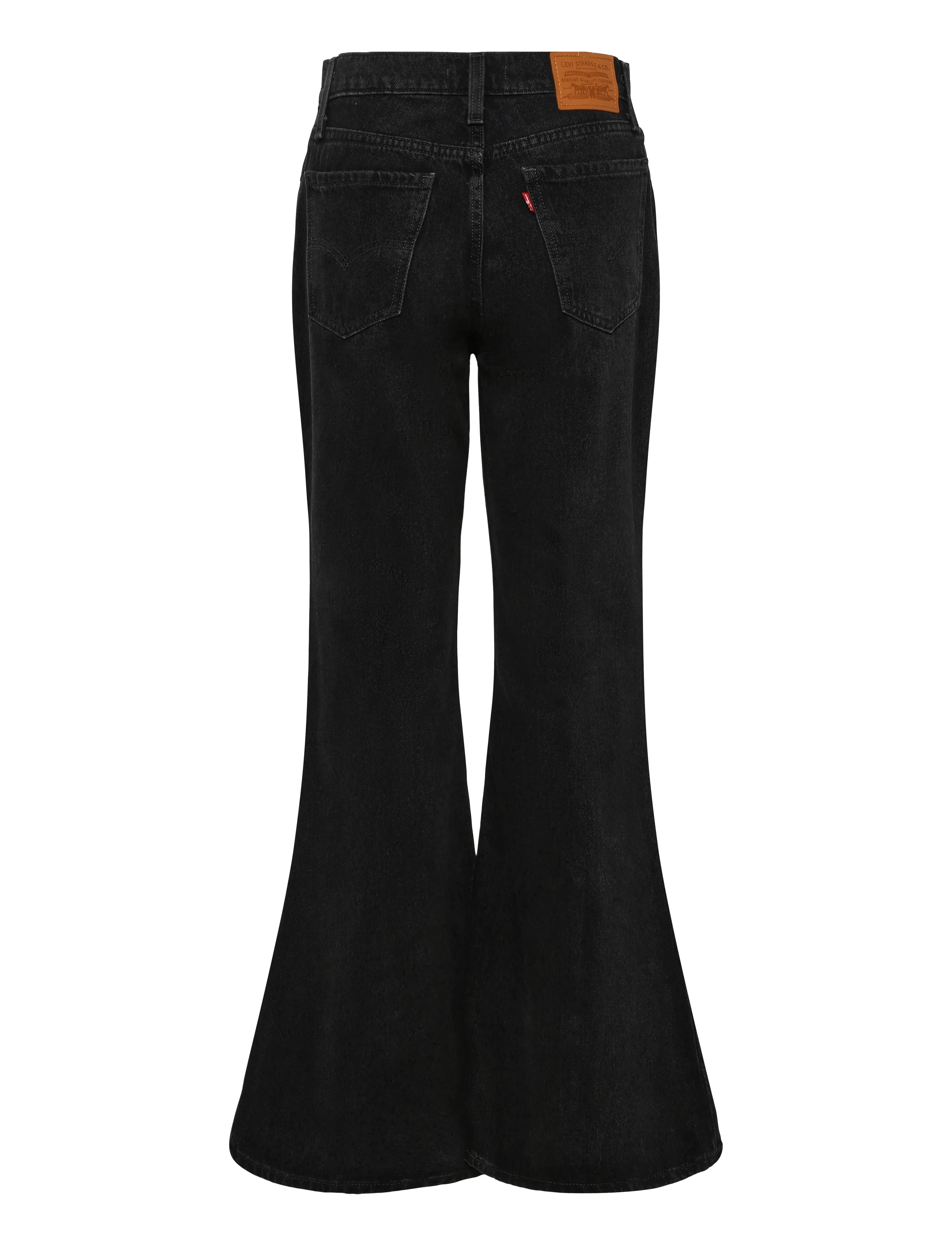 Levi's® - PUDDLE SNAP FLARE DROP THE HAM - flared jeans - med indigo - worn in - 1