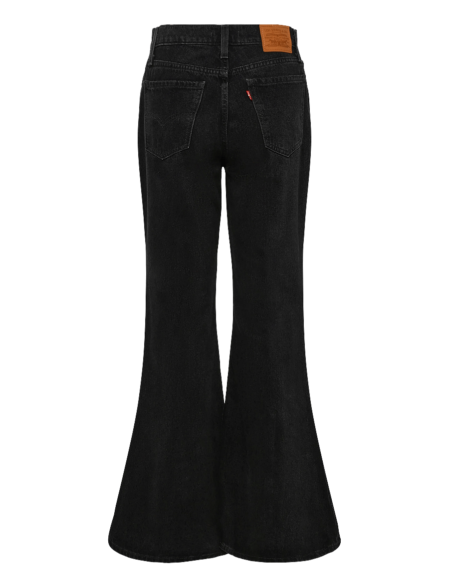 Levi's® - PUDDLE SNAP FLARE DROP THE HAM - flared jeans - med indigo - worn in - 1