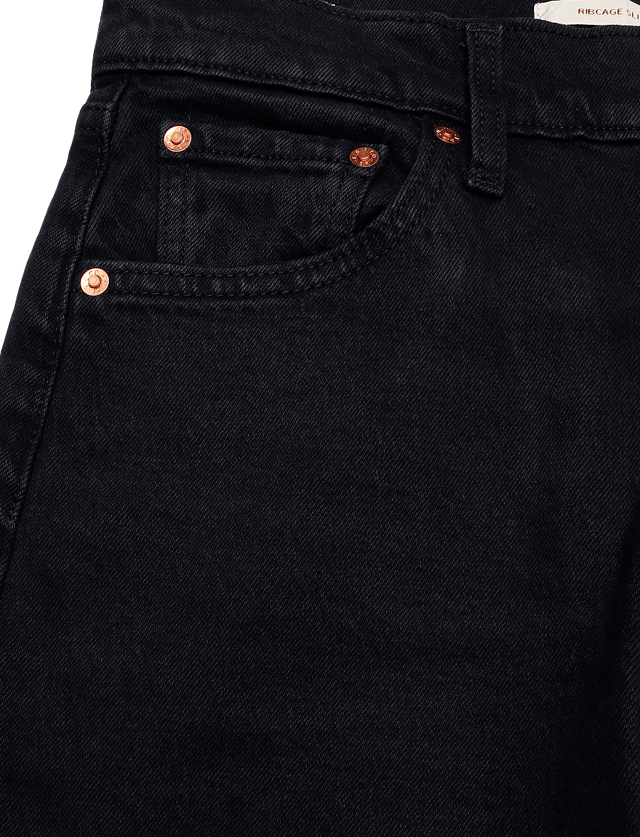 Levi's® - RIBCAGE SLIM SLIGHT NIGHT STR - slim fit jeans - blacks - 2