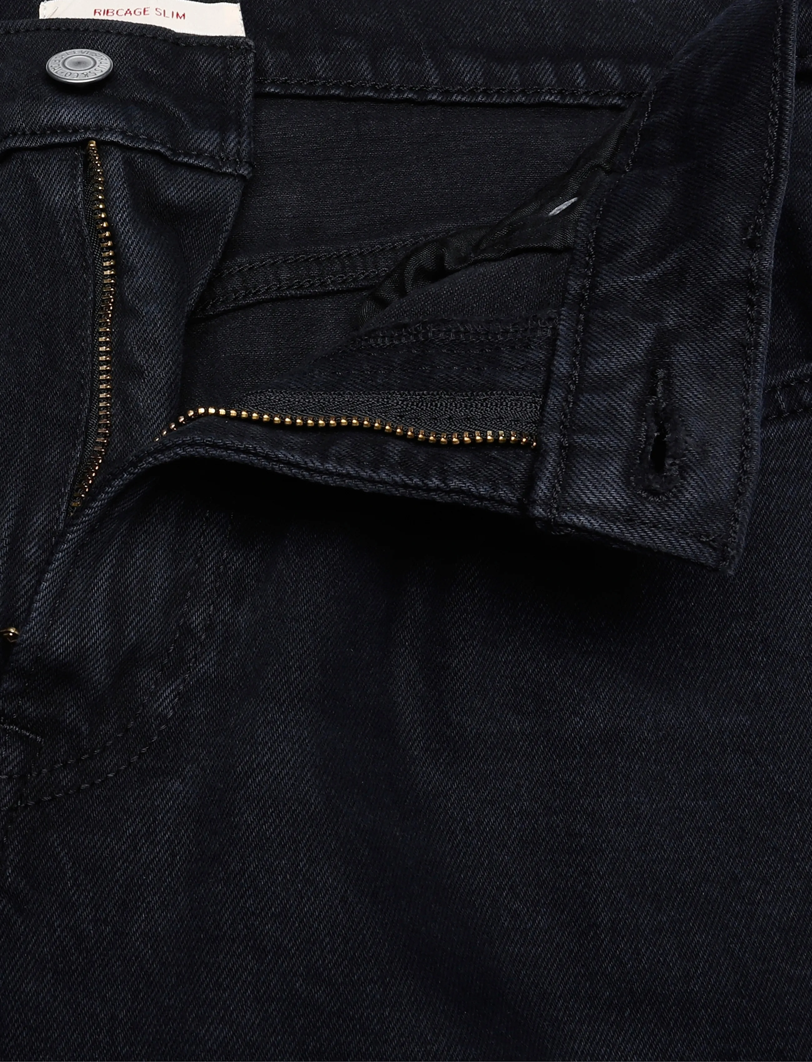Levi's® - RIBCAGE SLIM SLIGHT NIGHT STR - slim fit jeans - blacks - 3