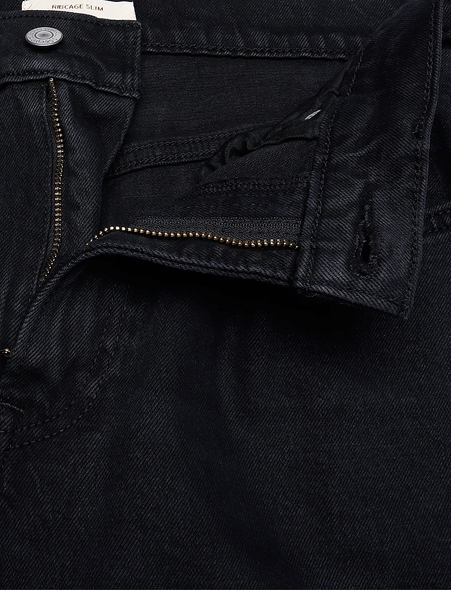 Levi's® - RIBCAGE SLIM SLIGHT NIGHT STR - slim fit jeans - blacks - 3