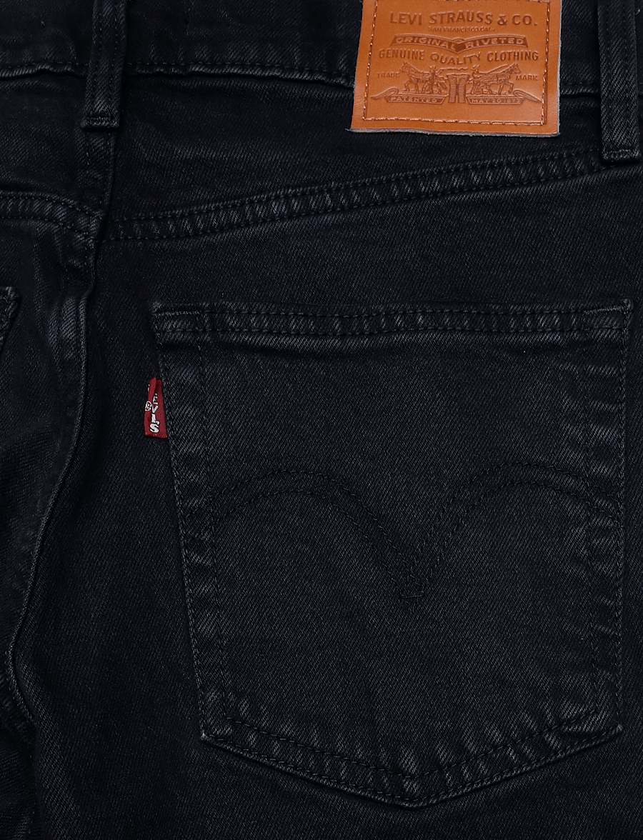 Levi's® - RIBCAGE SLIM SLIGHT NIGHT STR - slim fit jeans - blacks - 4