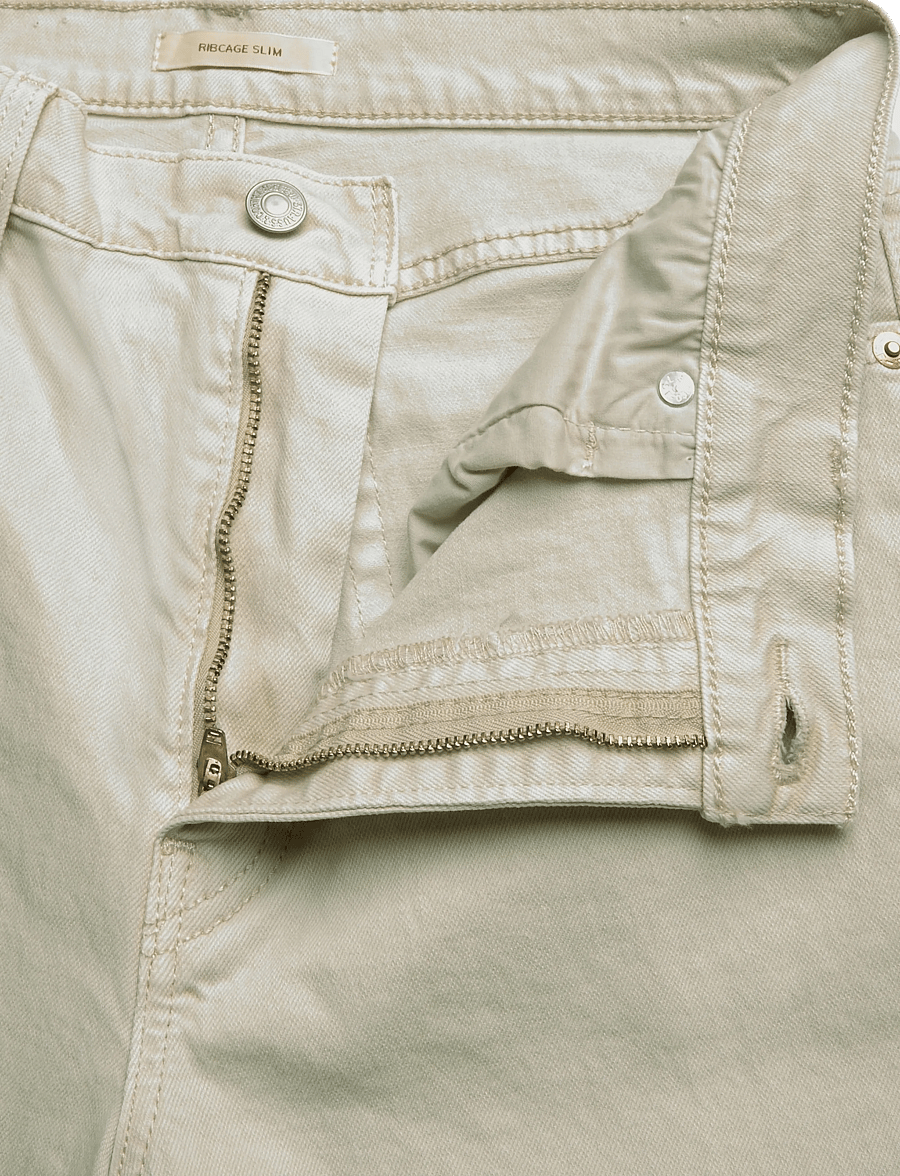 Levi's® - RIBCAGE SLIM TO THE BONE STR - slim jeans - neutrals - 3