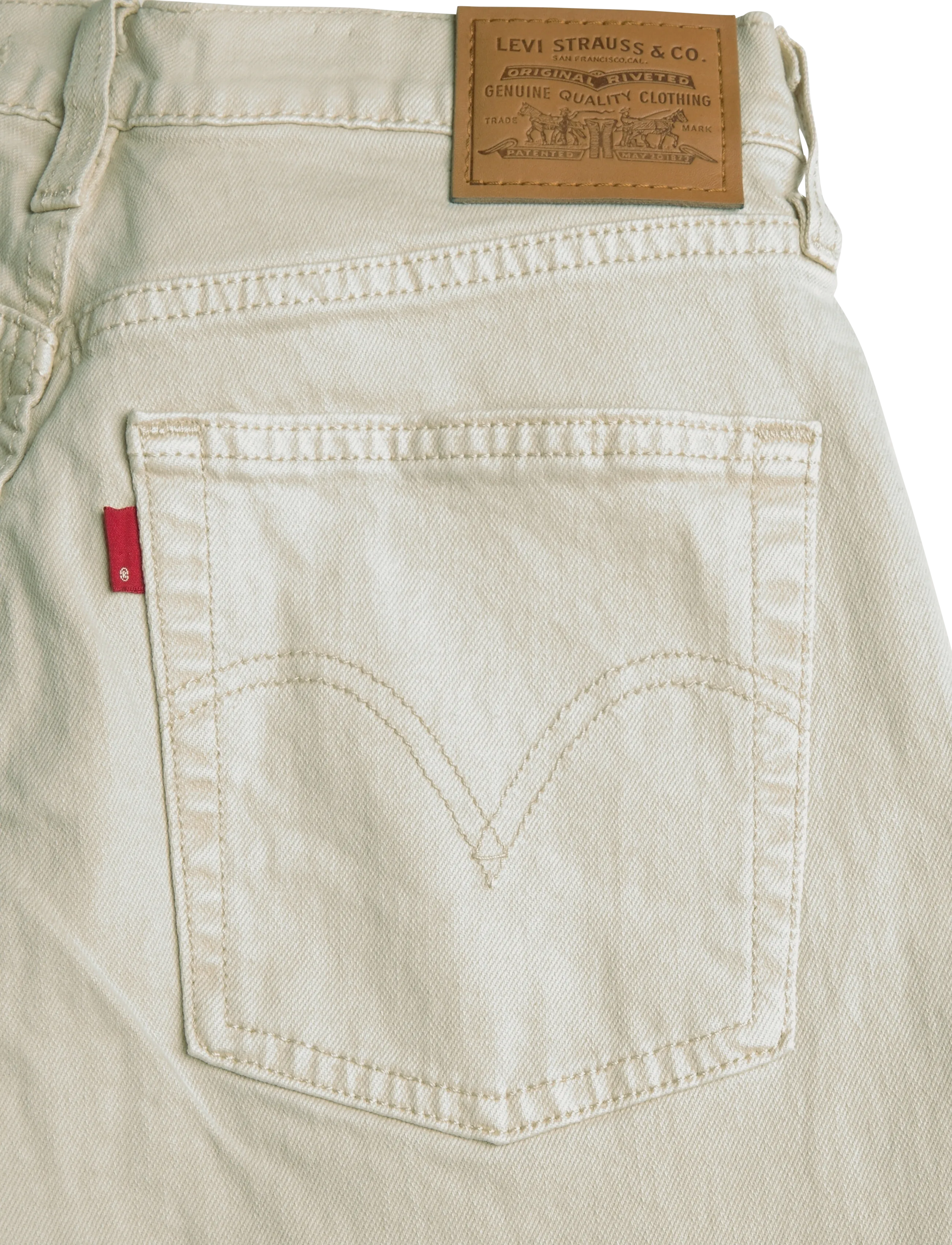 Levi's® - RIBCAGE SLIM TO THE BONE STR - slim jeans - neutrals - 4