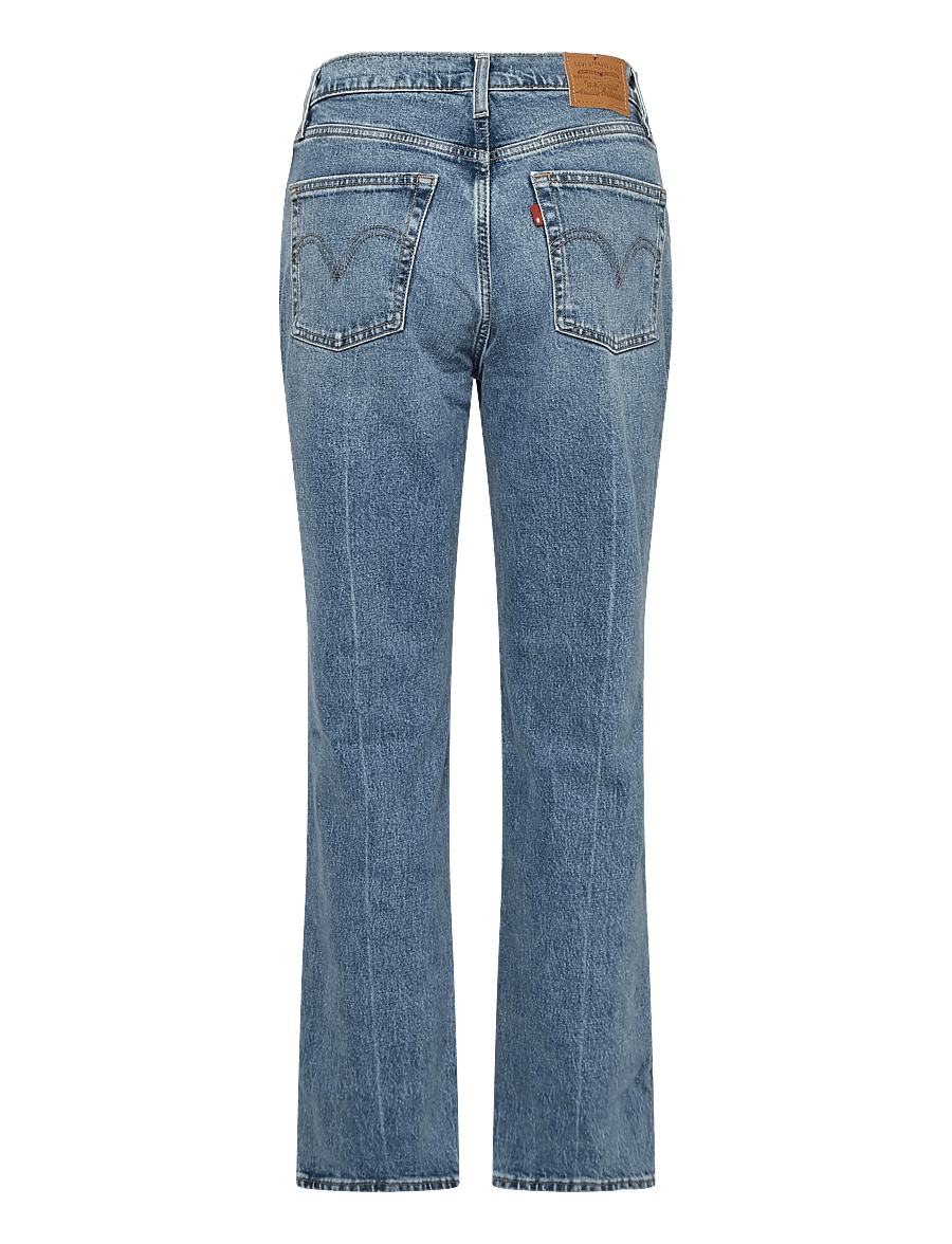 Levi's® - RIBCAGE SLIM SWEET NOON - slim fit jeans - med indigo - worn in - 1