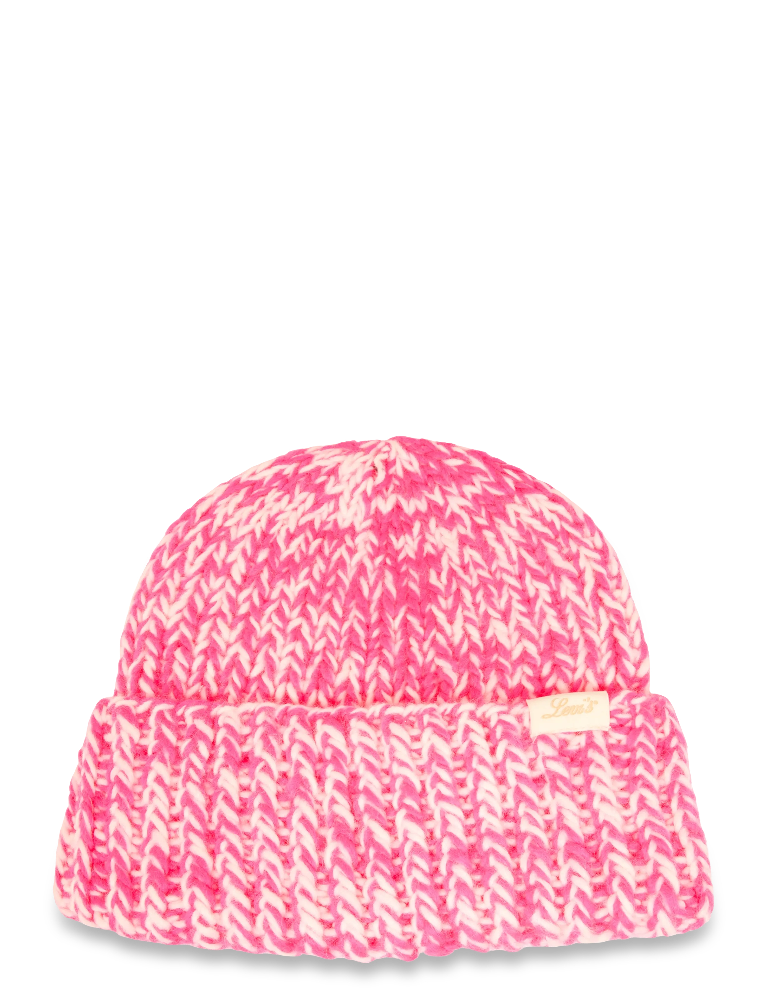 Levi's® - GIGI CHUNKY BEANIE PIN GLO - mössor - pinks - 1
