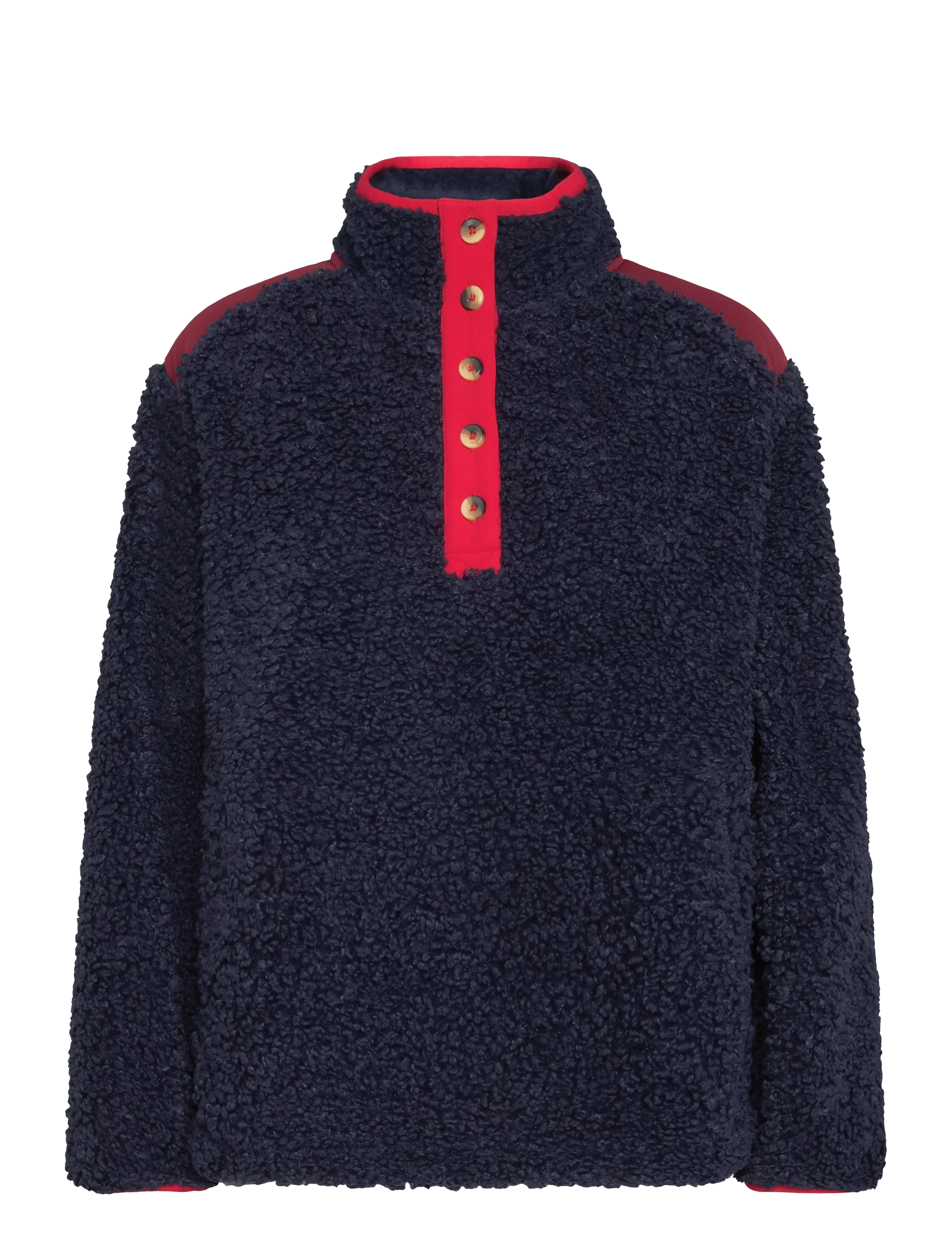Levi's® IRIS PULLOVER SHERPA FLEECE NA - Jumpers - BLUES / navy