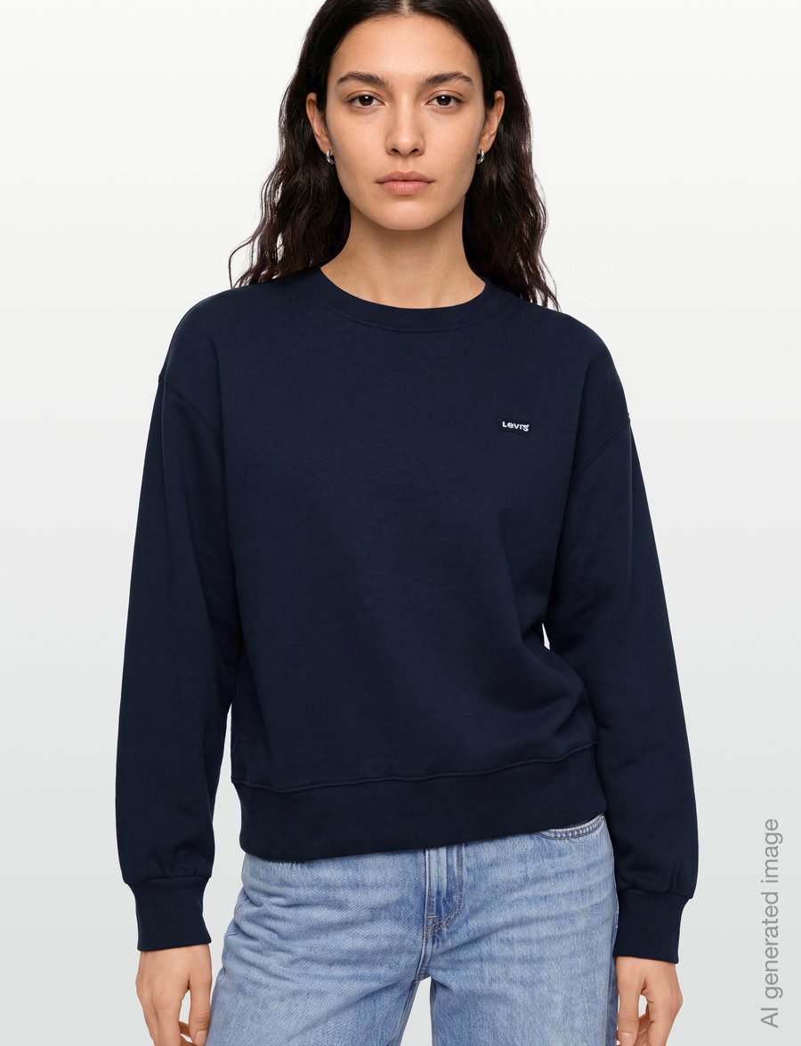 Levi's® - EVERYDAY CREWNECK SWEATSHIRT N - everyday style - blues - 3