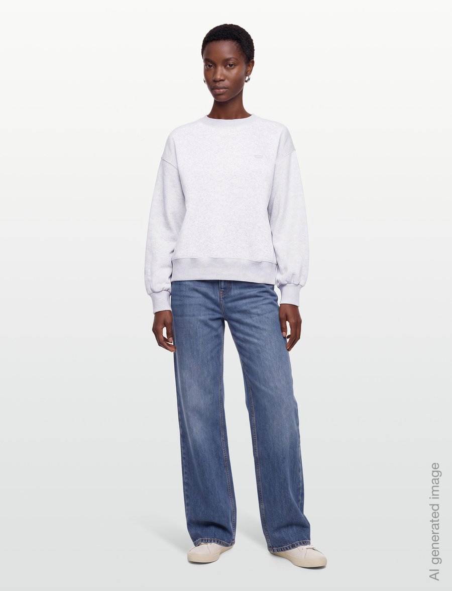 Levi's® - EVERYDAY CREWNECK SWEATSHIRT F - hverdags stil - greys - 0