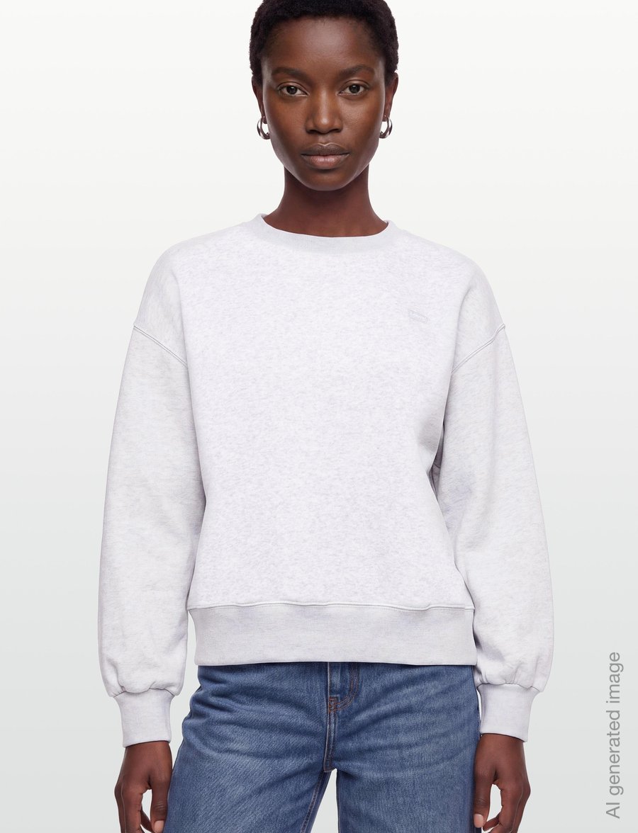 Levi's® - EVERYDAY CREWNECK SWEATSHIRT F - hverdags stil - greys - 3