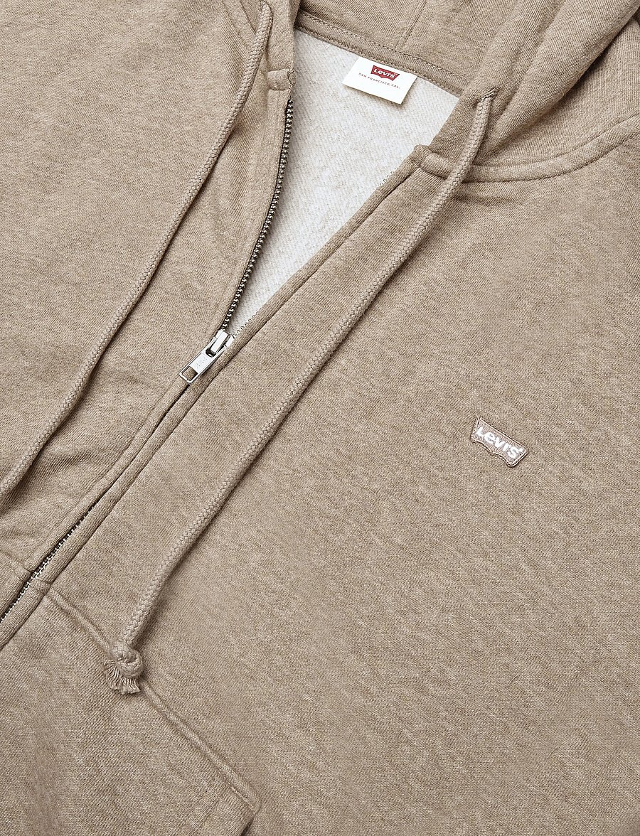 Levi's® - EVERYDAY FULL ZIP HOODIE SWEAT - hoodies - browns - 2