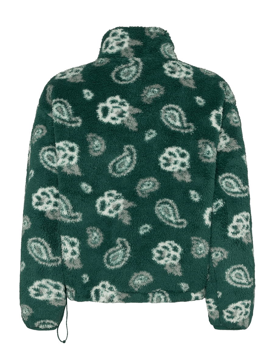 Levi's® - ATWOOD SHERPA 1/4 ZIP PAISLEY - fleece og mellemlag - greens - 2