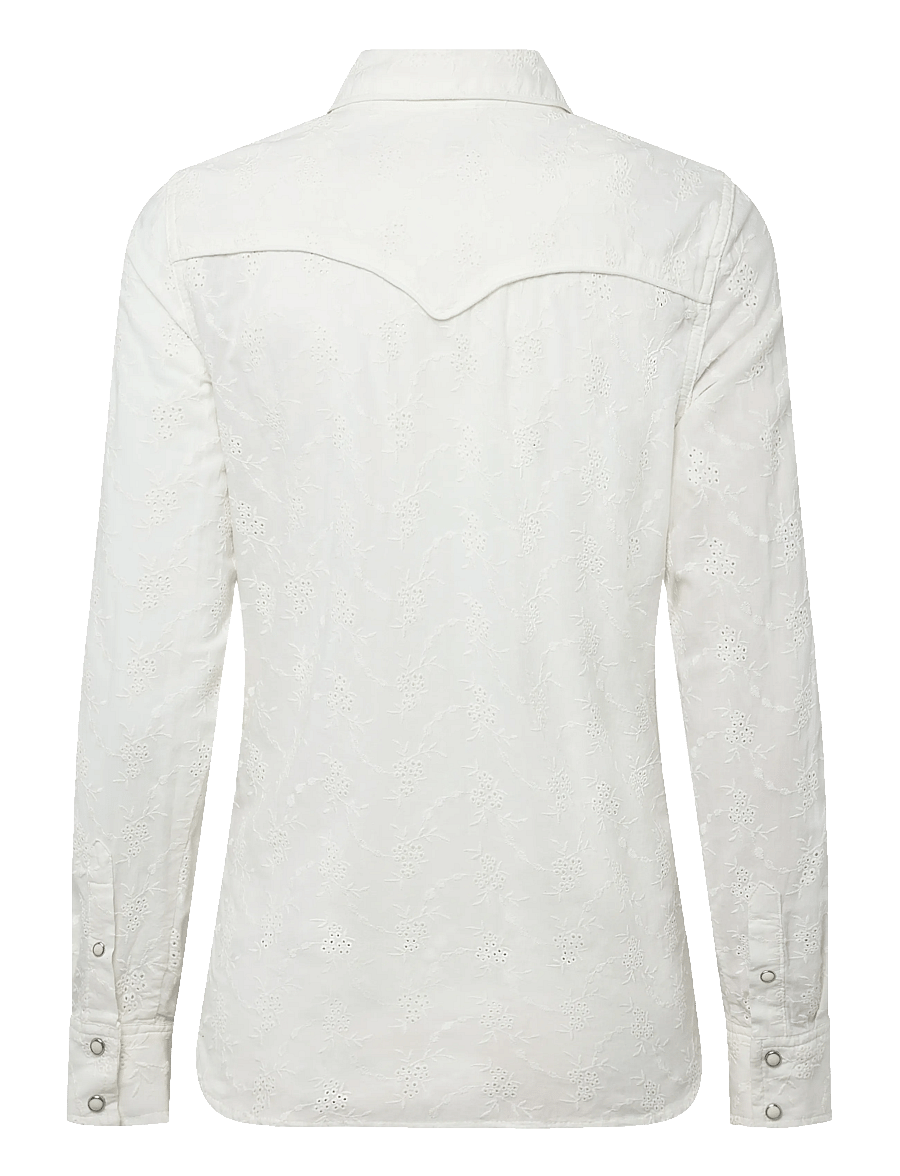 Levi's® - HERITAGE WESTERN EYELET SHIRT - långärmade skjortor - neutrals - 2
