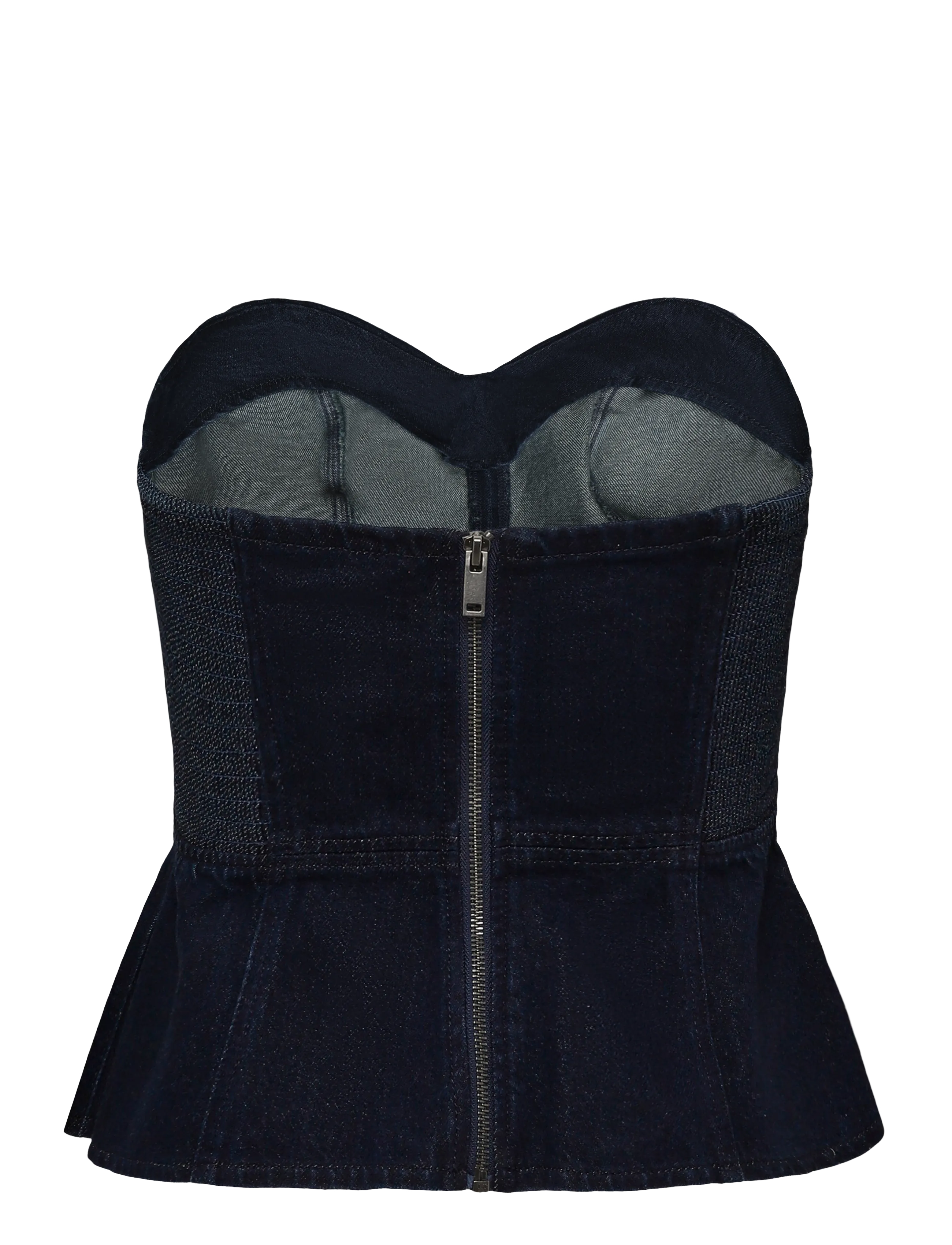 Levi's® - SWEETHEART BUSTIER BIG BRAG BU - lühikesed topid - dark indigo - flat finish - 1