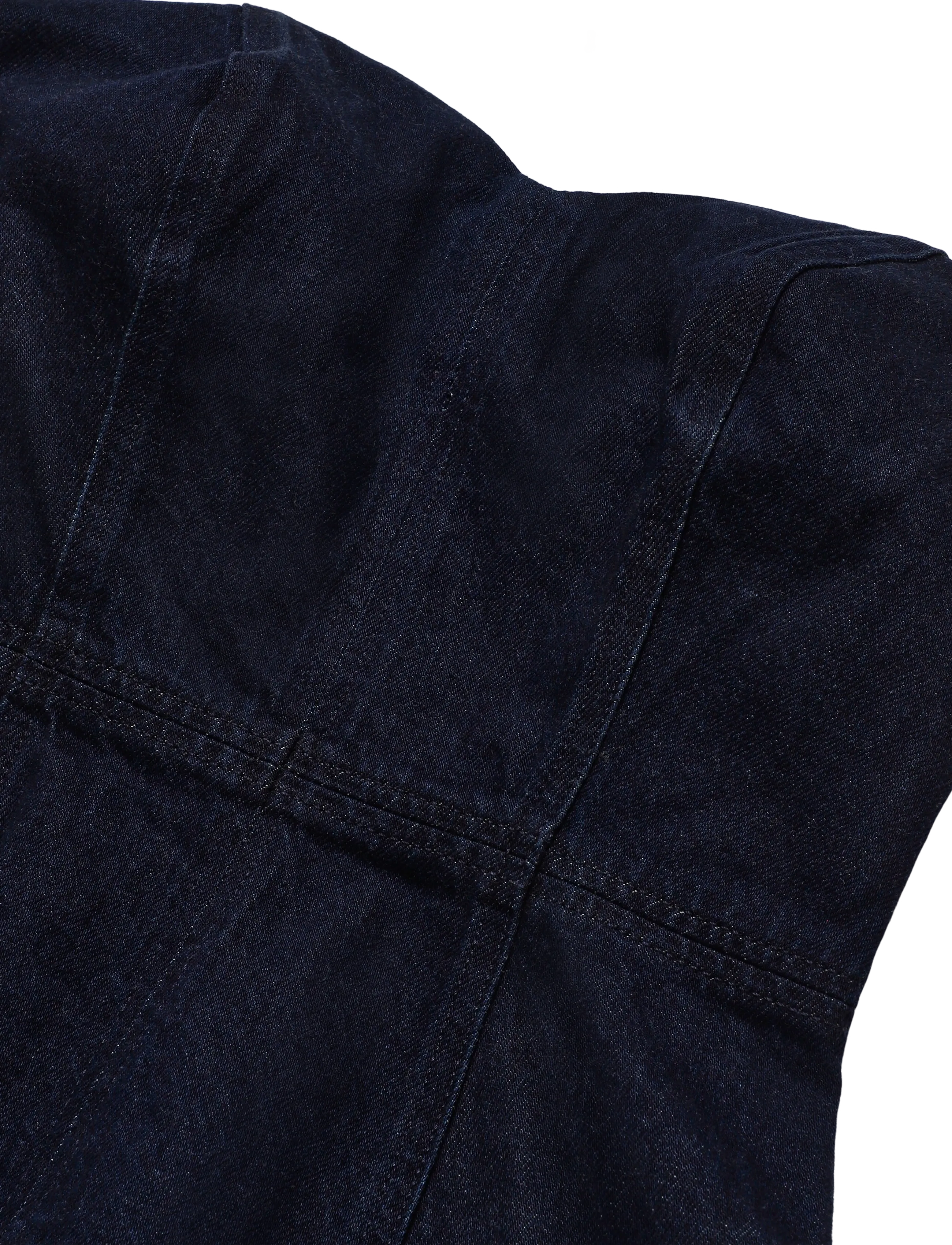 Levi's® - SWEETHEART BUSTIER BIG BRAG BU - lühikesed topid - dark indigo - flat finish - 2