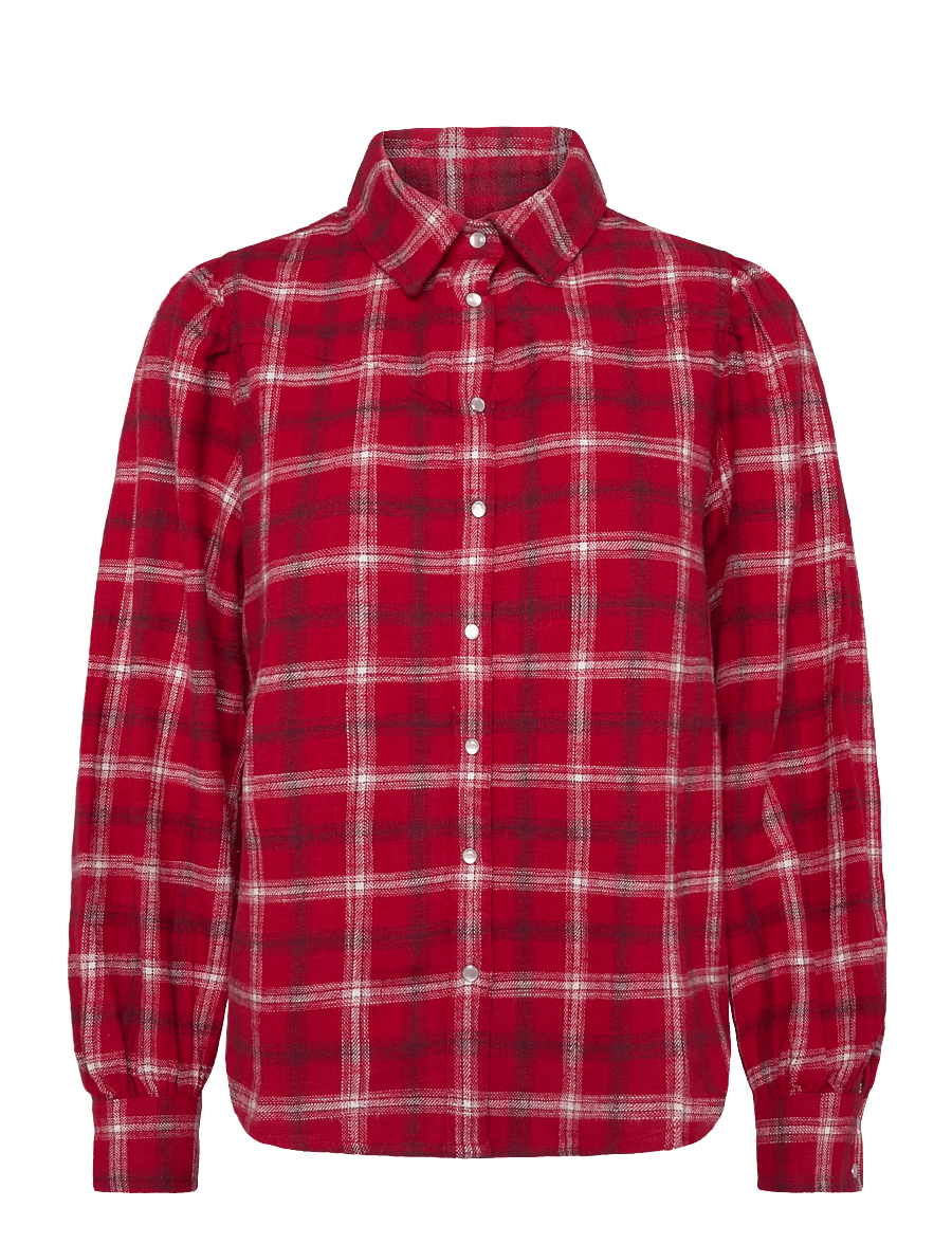 Levi's® - JUNA WESTERN SHIRT ISOLDE PLAI - långärmade skjortor - multi-color - 0