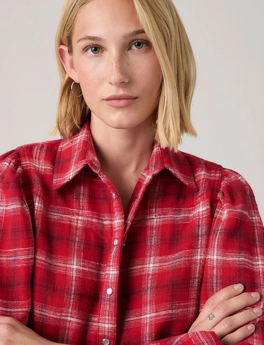 Levi's® - JUNA WESTERN SHIRT ISOLDE PLAI - teksasärgid - multi-color - 3