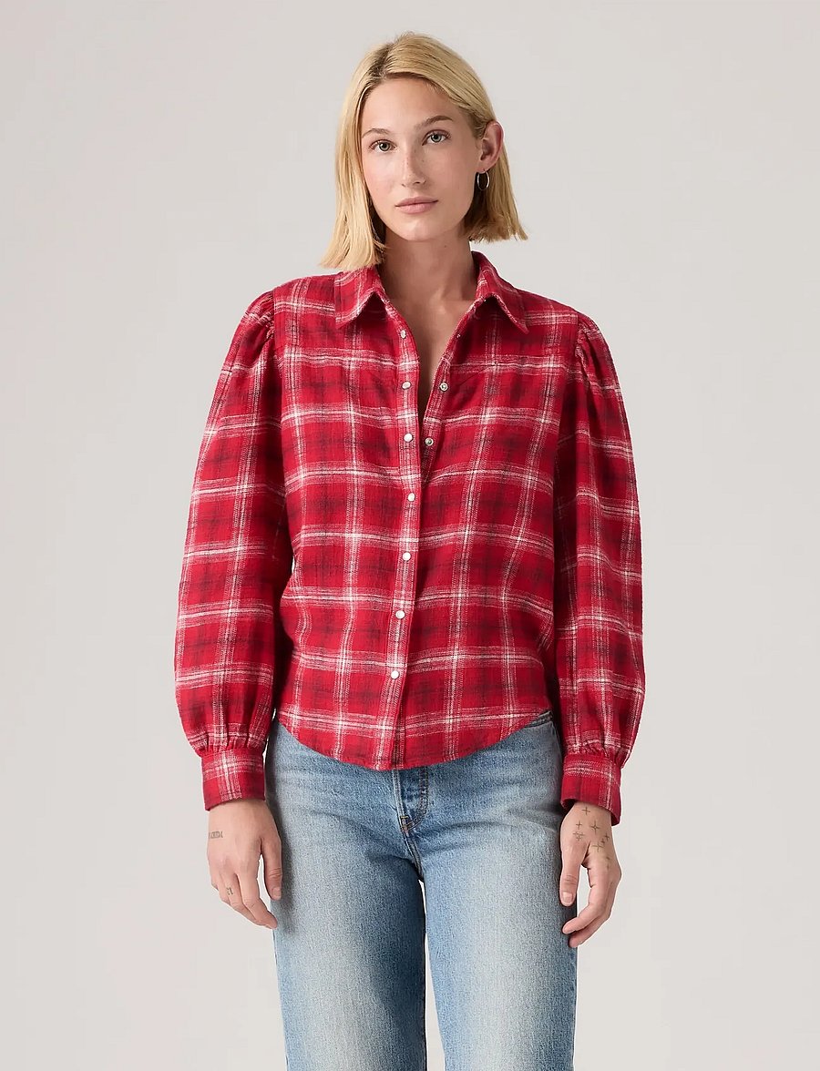 Levi's® - JUNA WESTERN SHIRT ISOLDE PLAI - teksasärgid - multi-color - 4