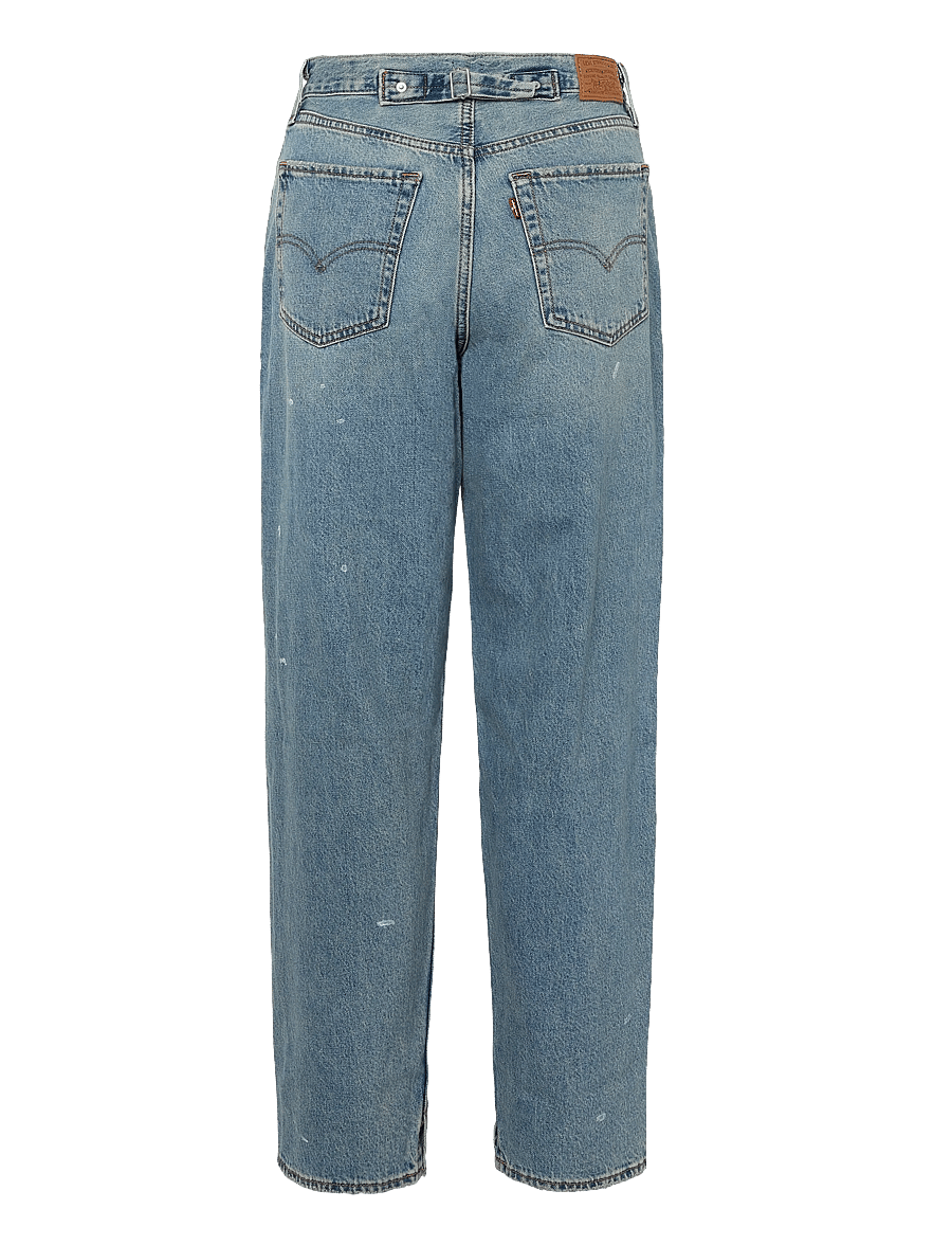 Levi's® - LOOSE TAPER H226 HI AND WELCOM - tapered jeans - med indigo - worn in - 2