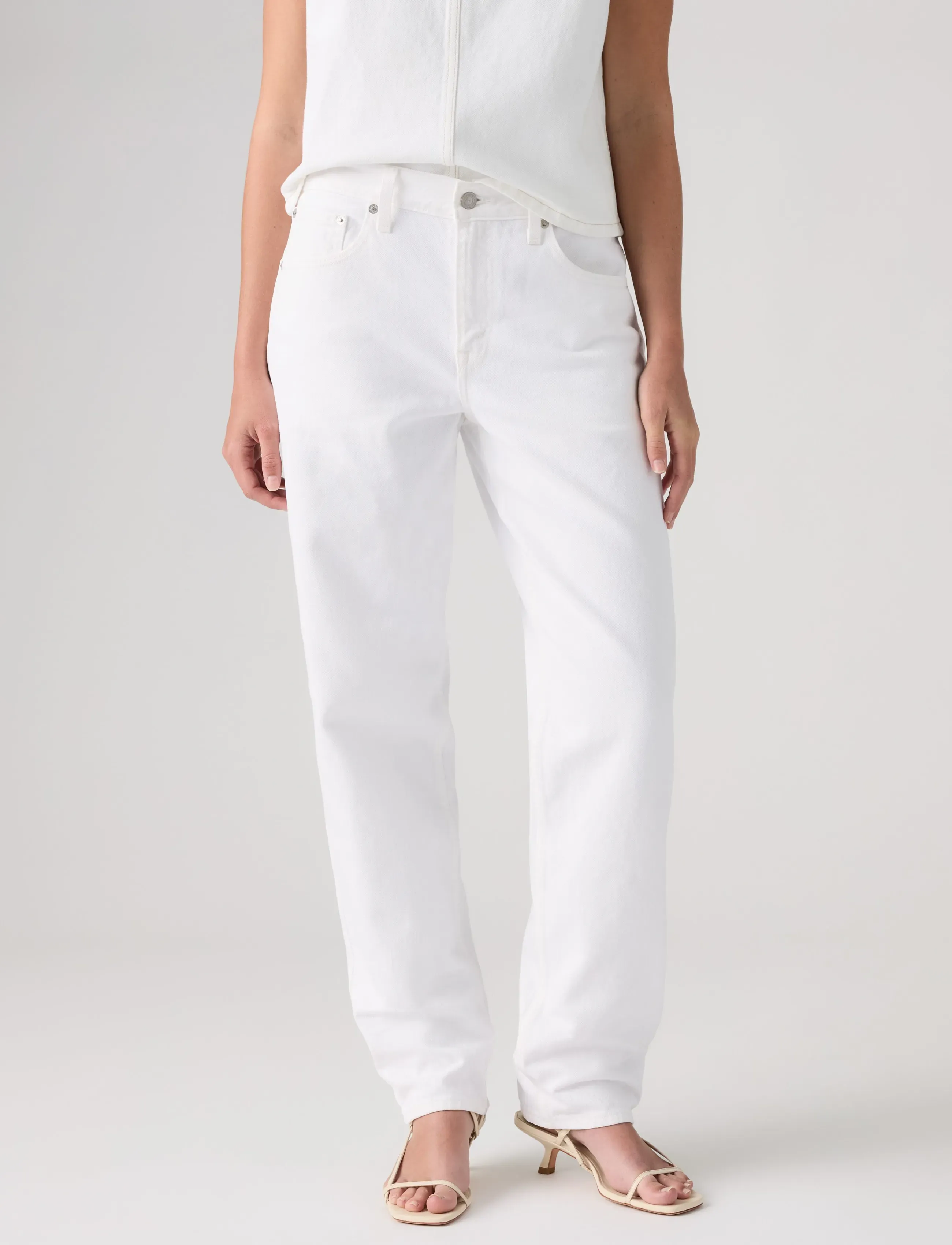 Levi's® - LOOSE TAPER H226 TOOTH FAIRY - schmal zulaufende jeans - whites - 5