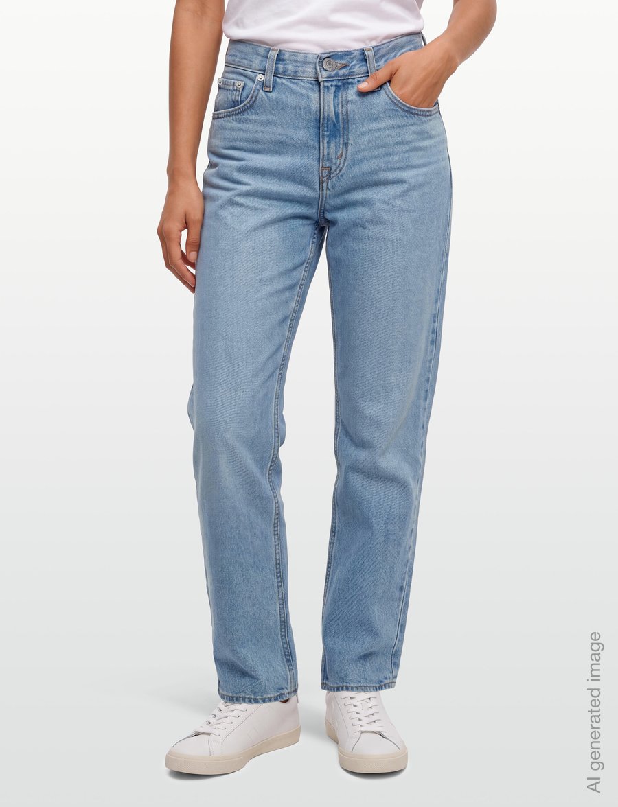 Levi's® - LOOSE TAPER H226 MESSAGE SENT - tapered jeans - med indigo - worn in - 3