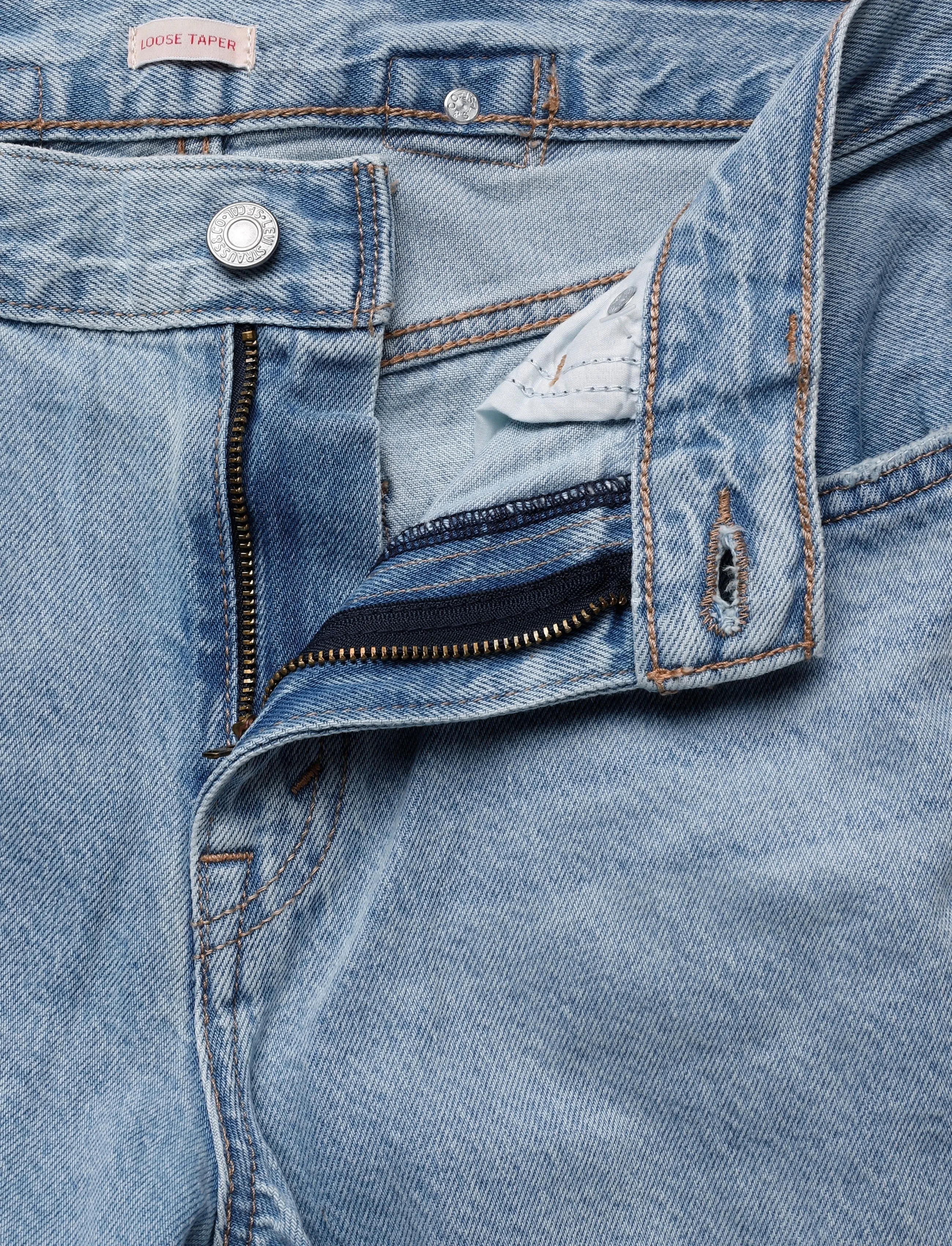 Levi's® - LOOSE TAPER H226 MESSAGE SENT - alt kitsenevad teksad - med indigo - worn in - 3