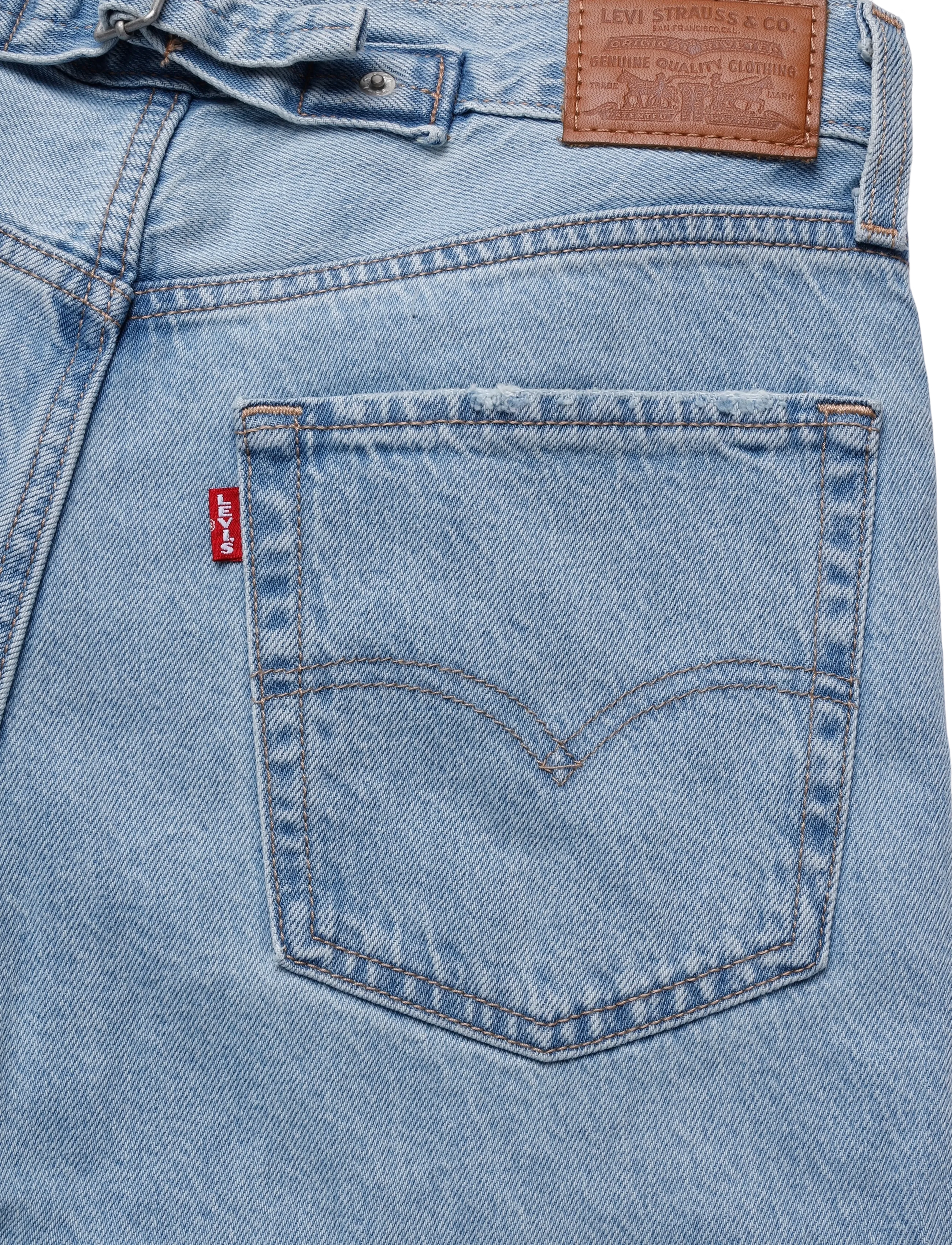 Levi's® - LOOSE TAPER H226 MESSAGE SENT - alt kitsenevad teksad - med indigo - worn in - 4