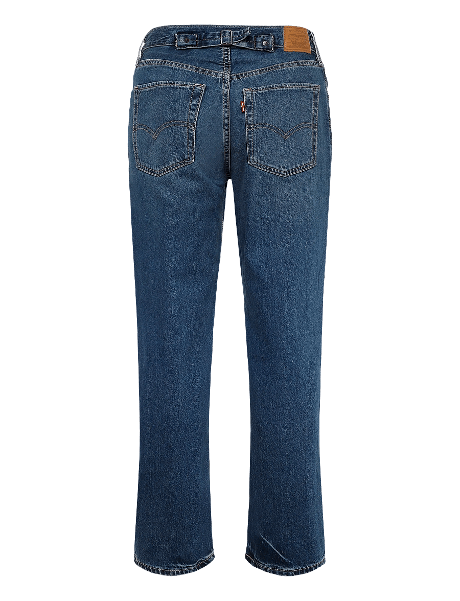 Levi's® - LOOSE TAPER H226 LETS FLY - schmal zulaufende jeans - med indigo - worn in - 1