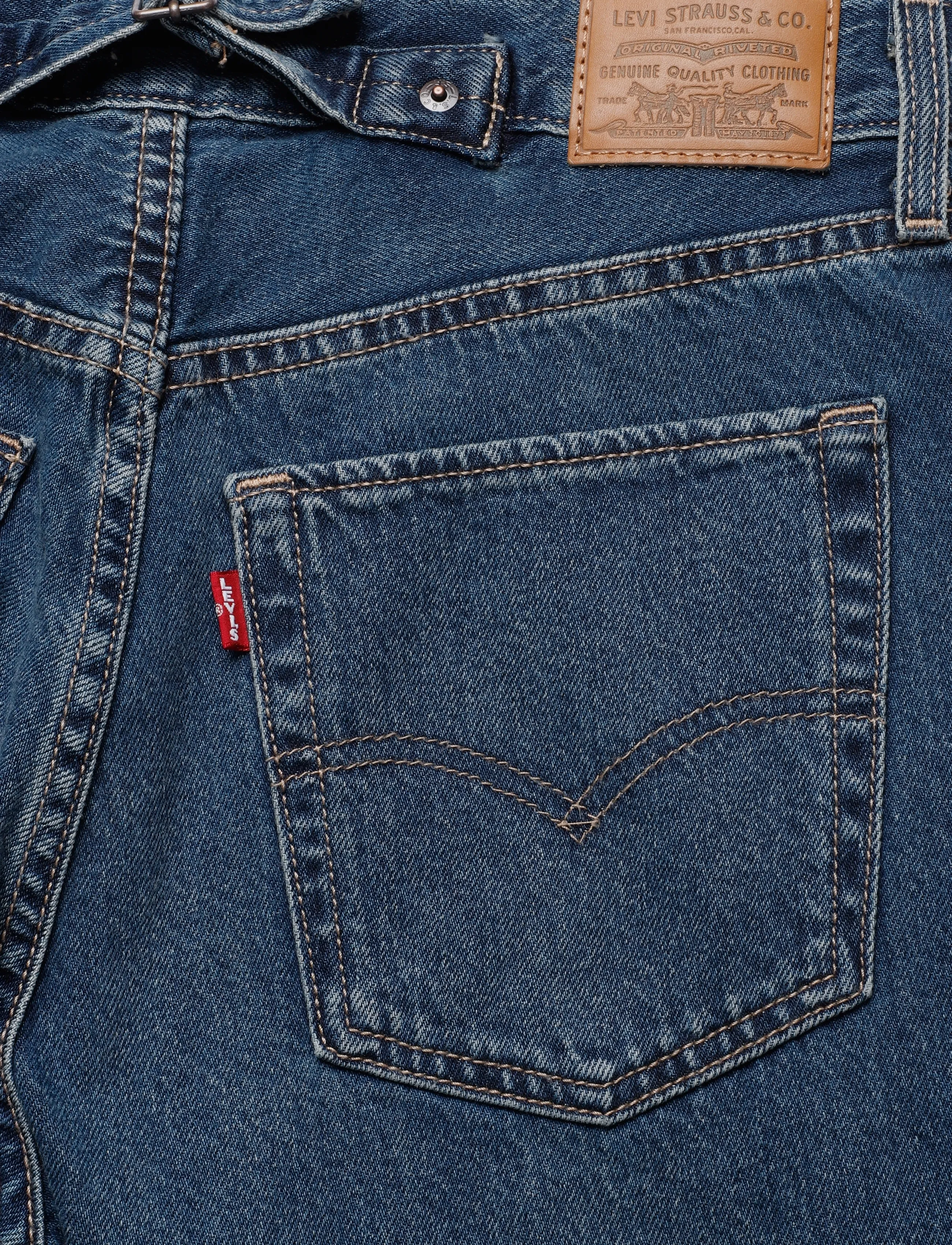 Levi's® - LOOSE TAPER H226 LETS FLY - med indigo - worn in - 4