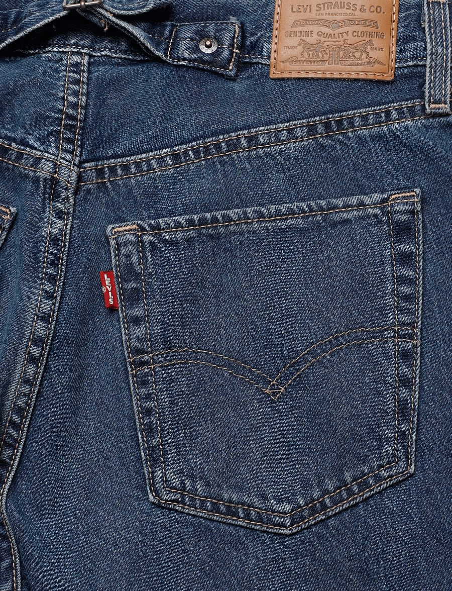 Levi's® - LOOSE TAPER H226 LETS FLY - schmal zulaufende jeans - med indigo - worn in - 4
