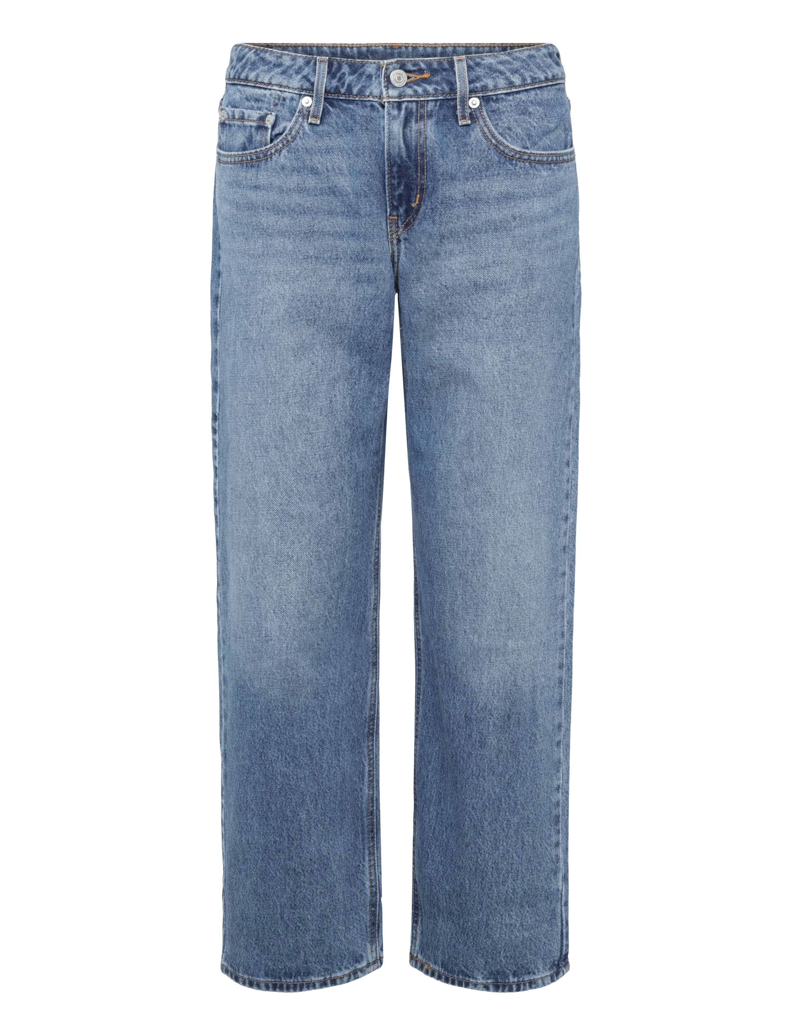 Levi's® LOW STRAIGHT REAL RECOGNIZE RE - Levi's® - MED INDIGO - WORN IN / blue