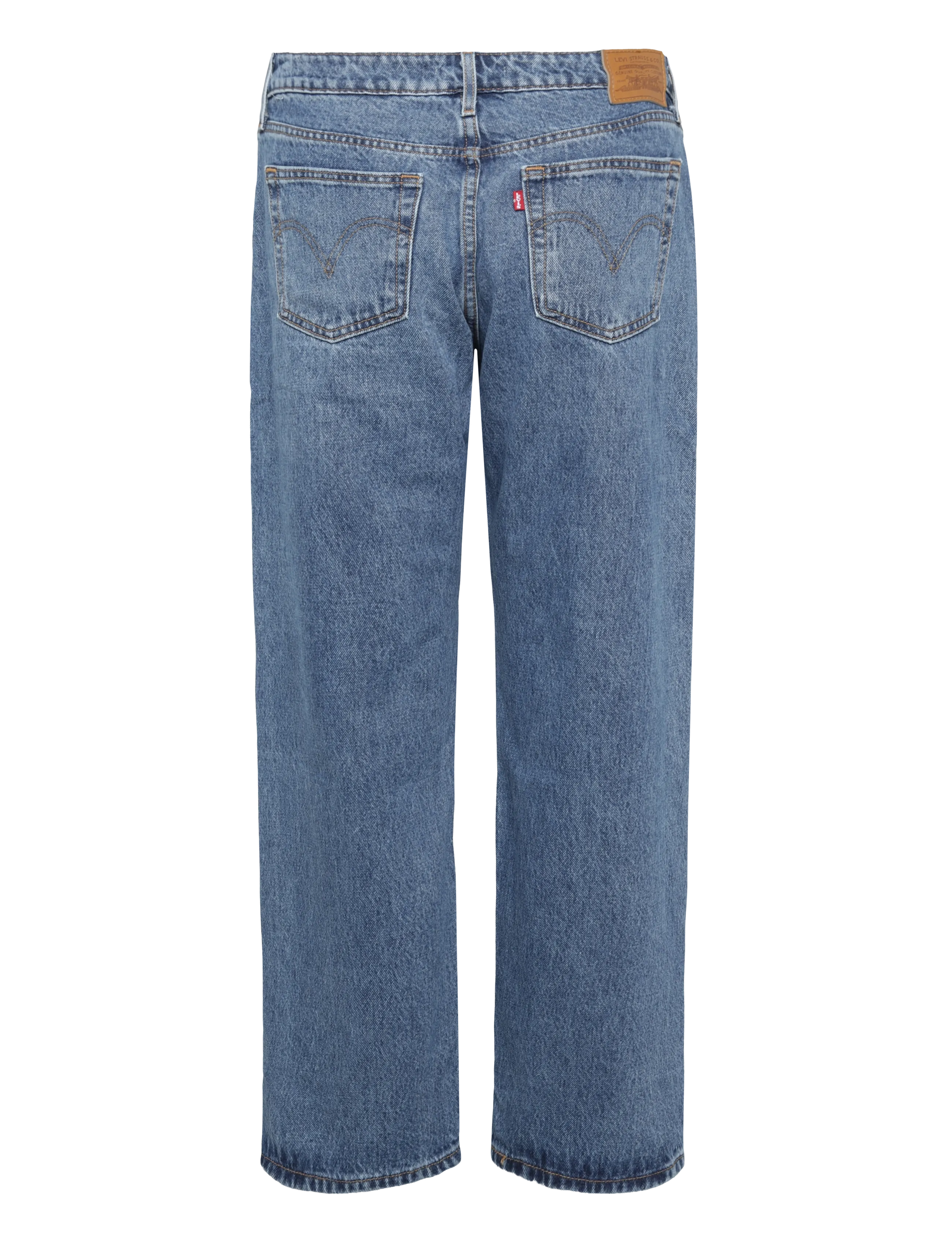 Levi's® - LOW STRAIGHT REAL RECOGNIZE RE - med indigo - worn in - 1