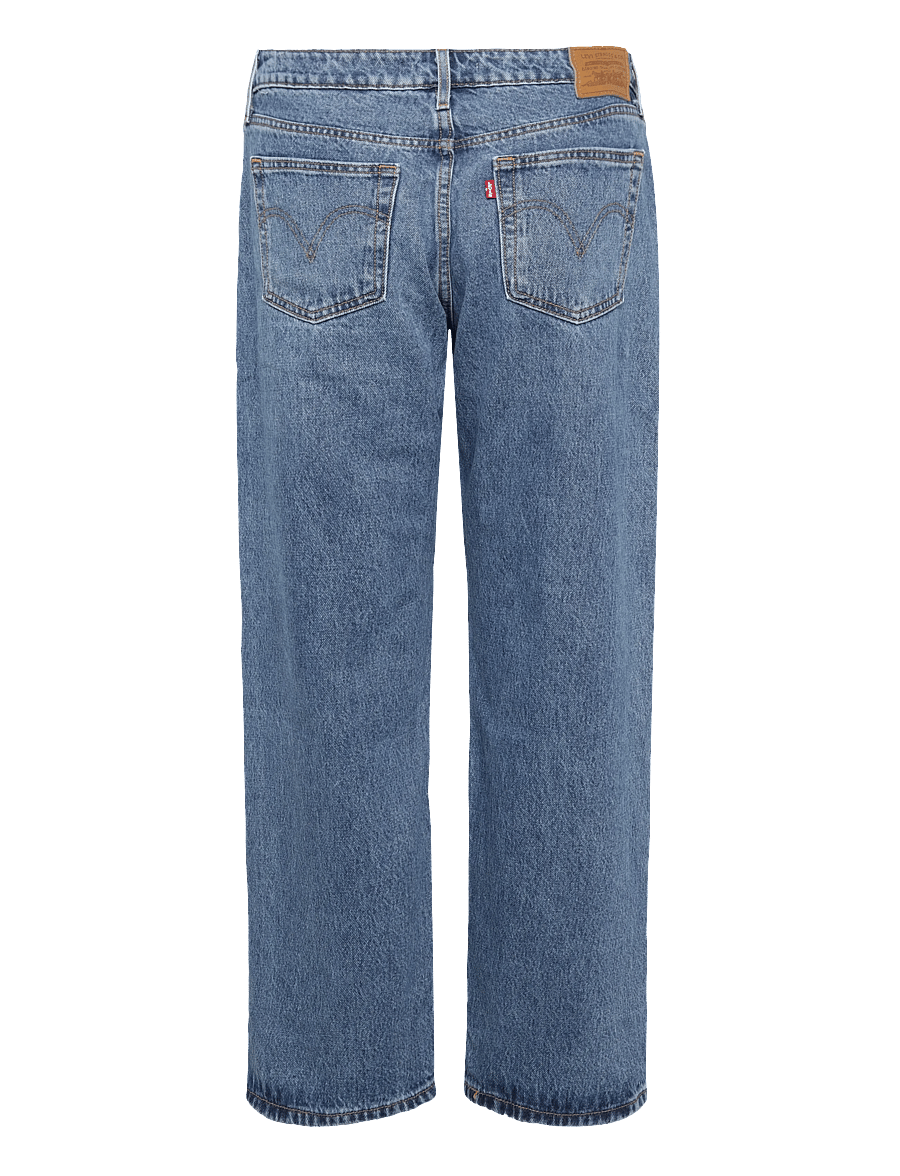 Levi's® - LOW STRAIGHT REAL RECOGNIZE RE - straight jeans - med indigo - worn in - 1
